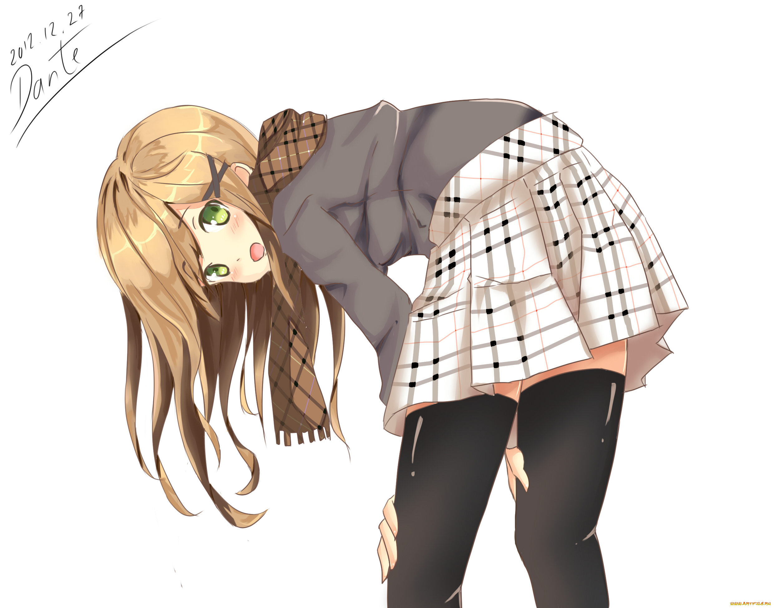 аниме, unknown, , другое, девочка, фон, арт