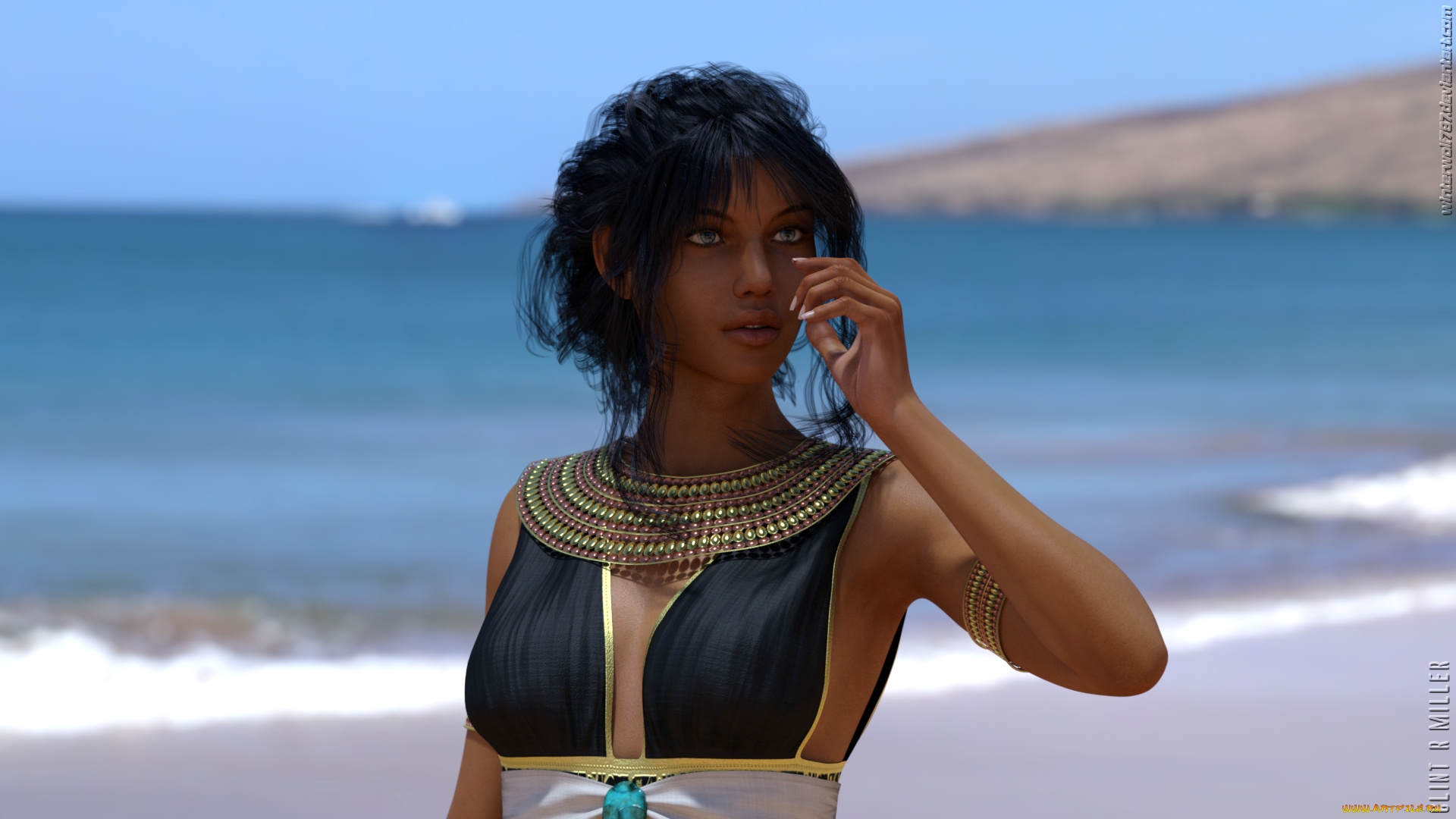 3д, графика, люди, , people, фон, взгляд, девушка