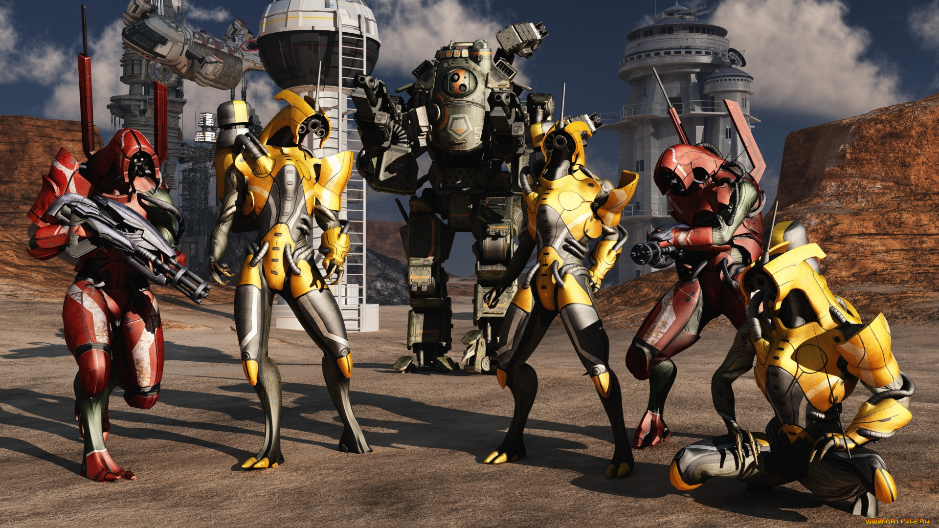 3д, графика, существа, , creatures, существа