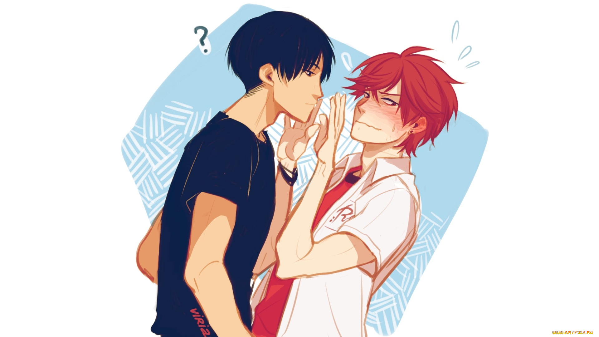 аниме, gekkan, shoujo, nozaki-kun, парни