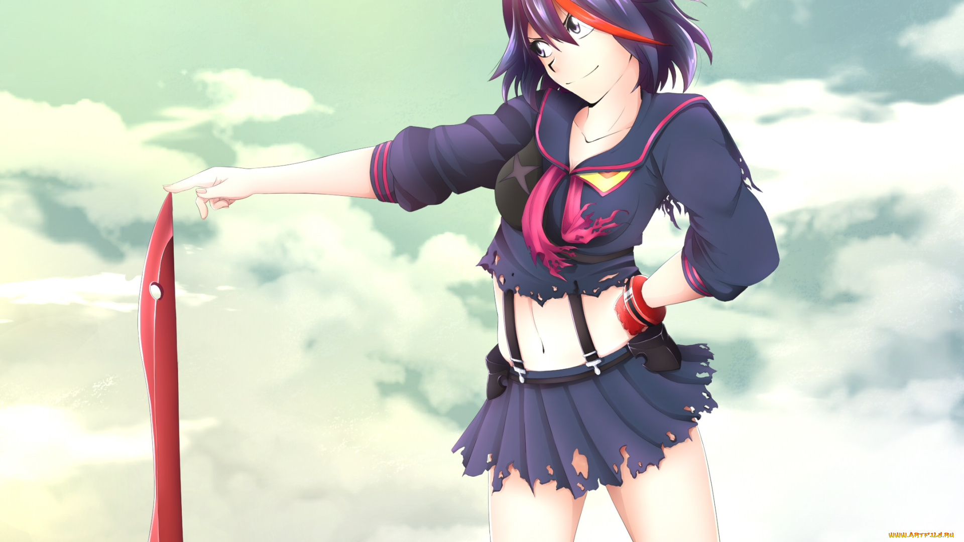 аниме, kill, la, kill, matoi, ryuuko