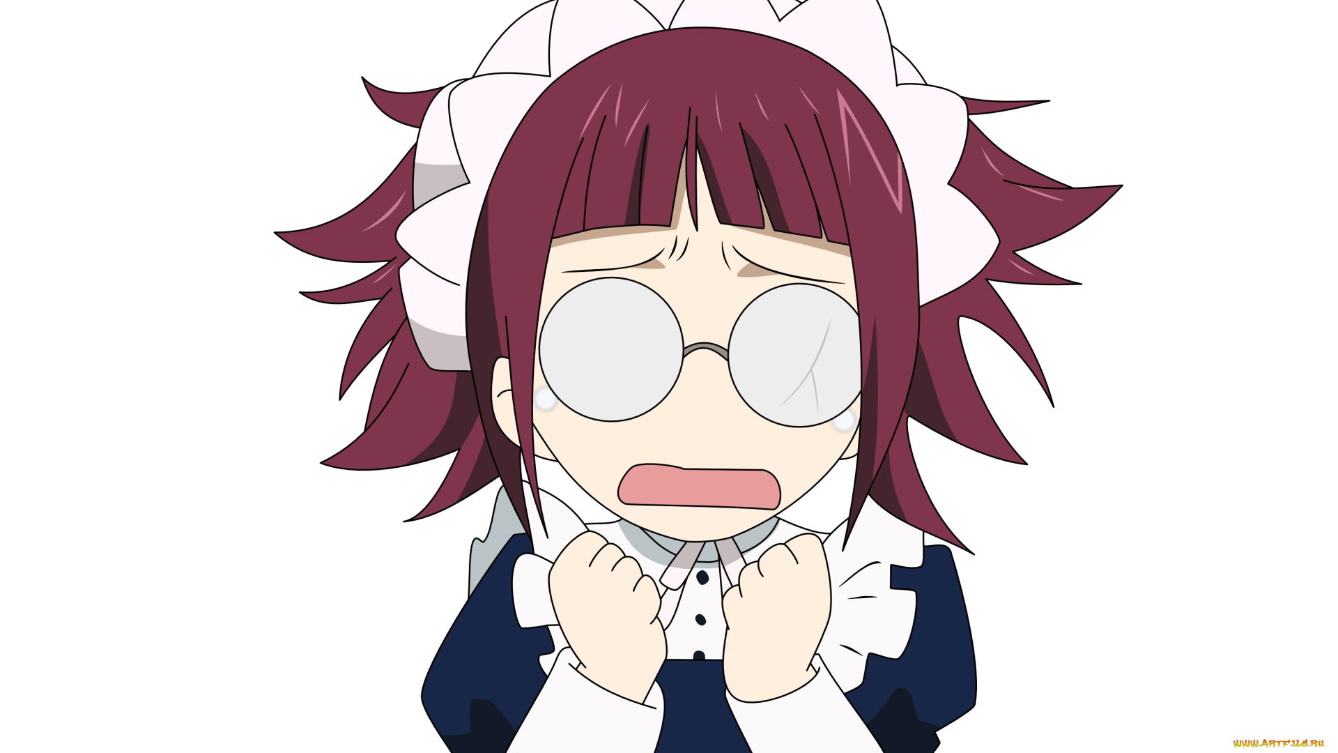 аниме, kuroshitsuji, mey-rin