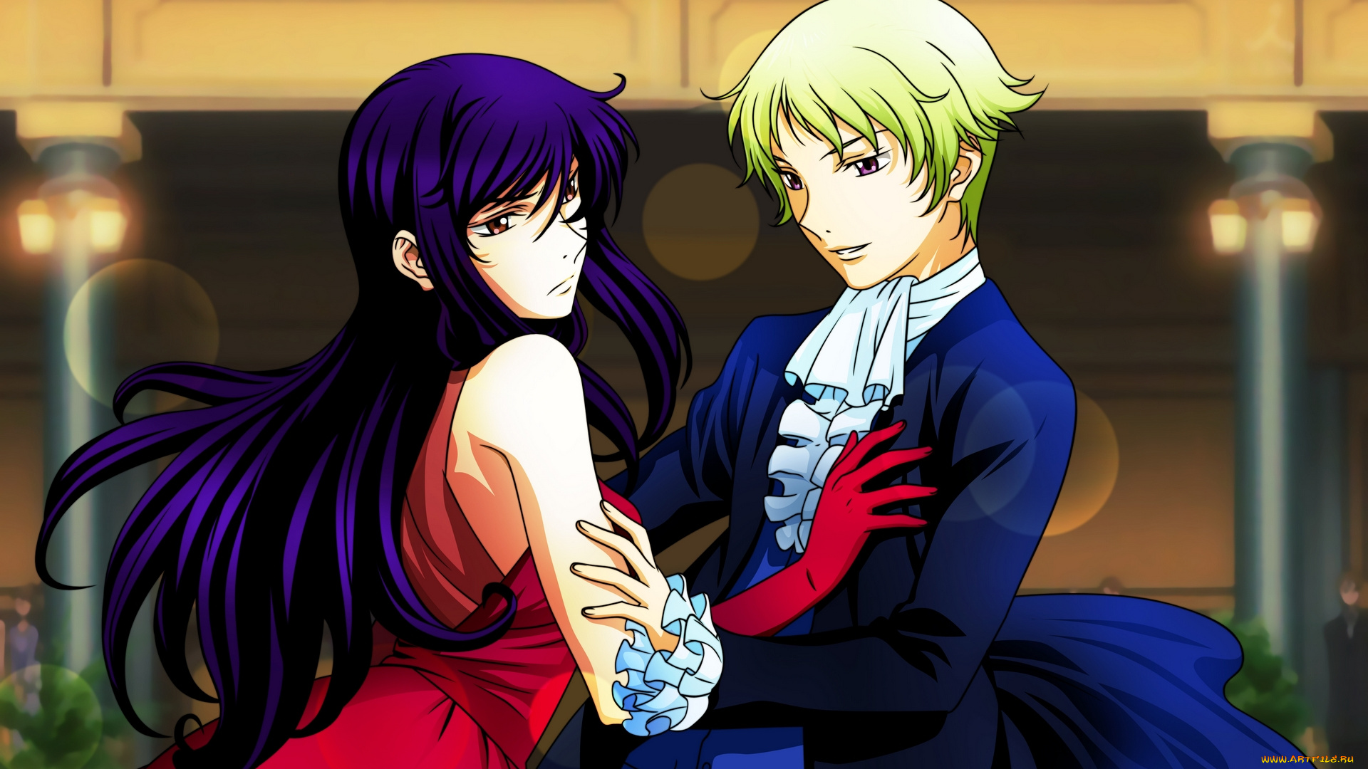 аниме, mobile, suit, gundam, девушка, взгляд, фон