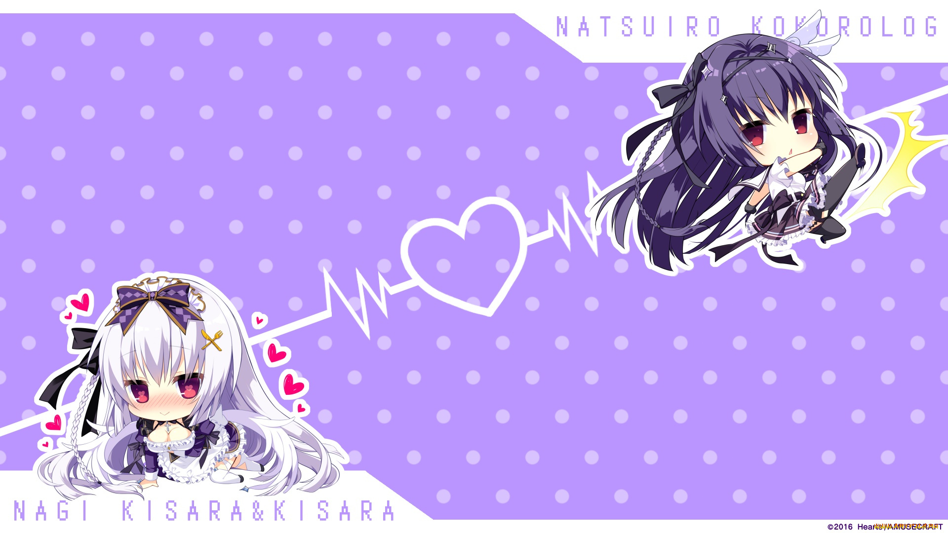 аниме, natsuiro, kiseki, персонажи