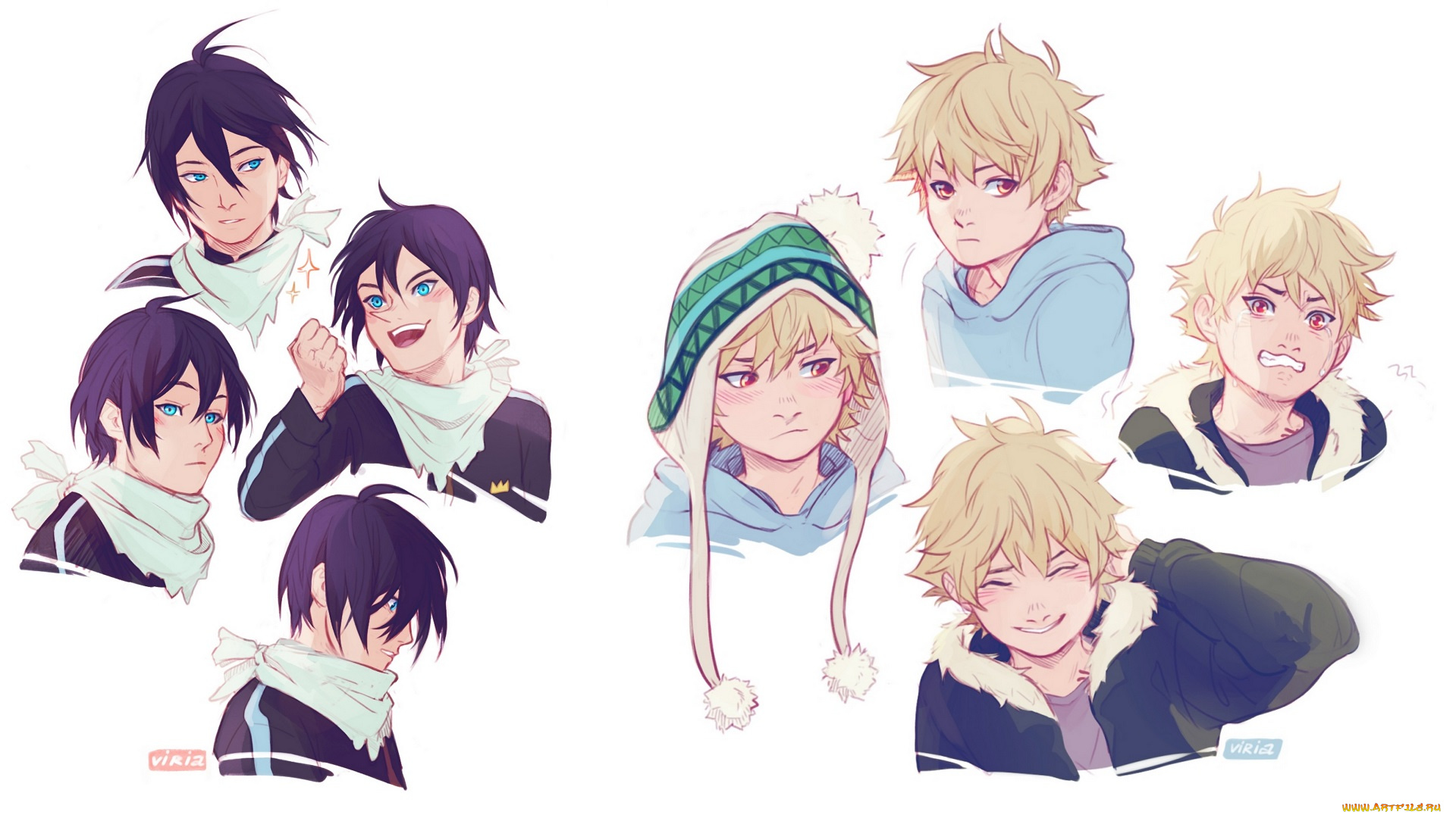 аниме, noragami, Ято, юкине