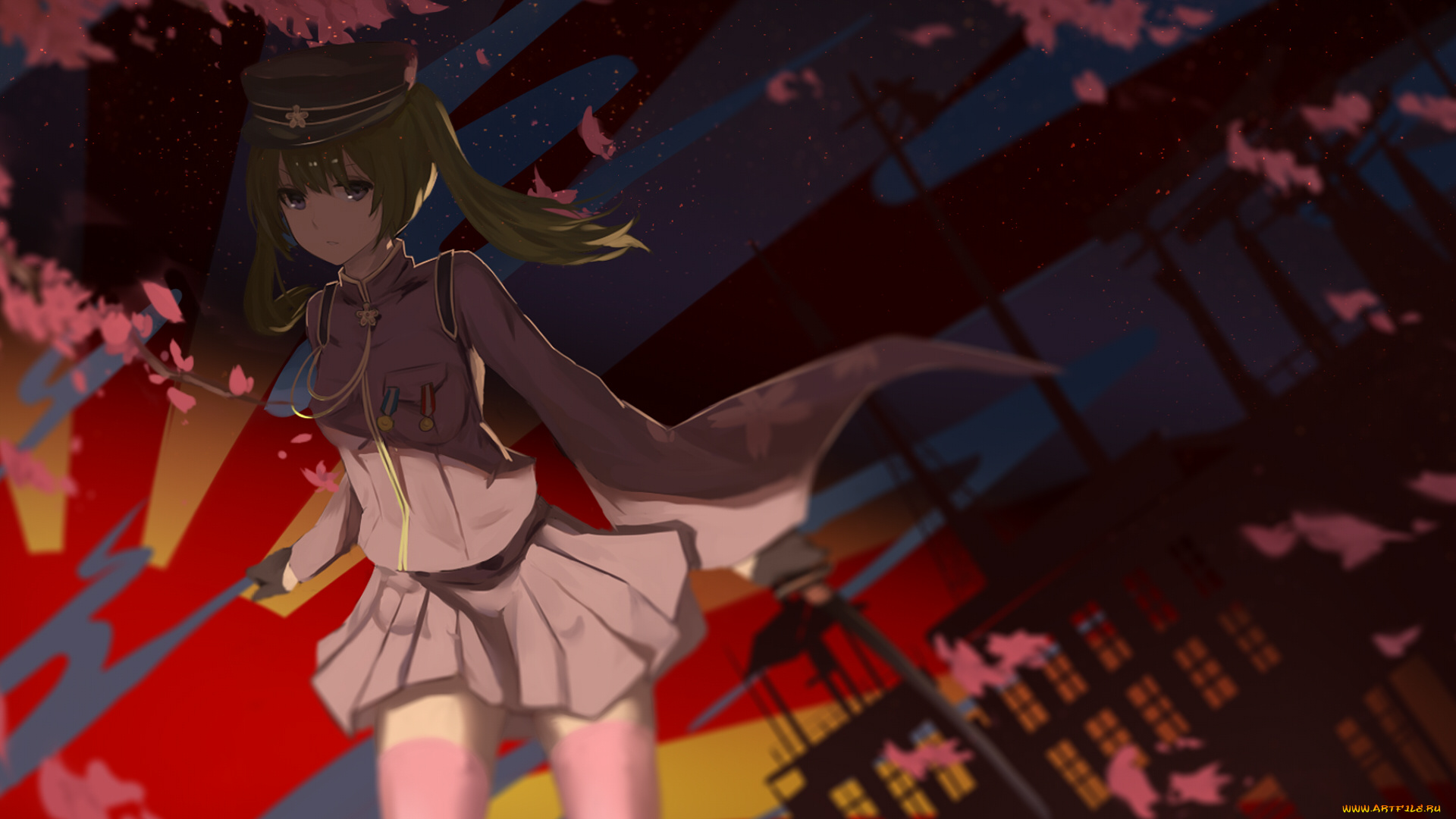 аниме, vocaloid, hatsune, miku