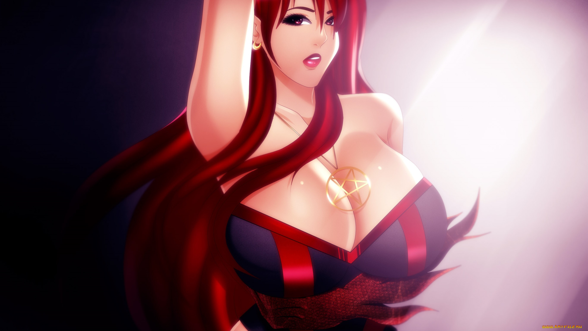 векторная, графика, девушки, , girls, девушка, взгляд, фон