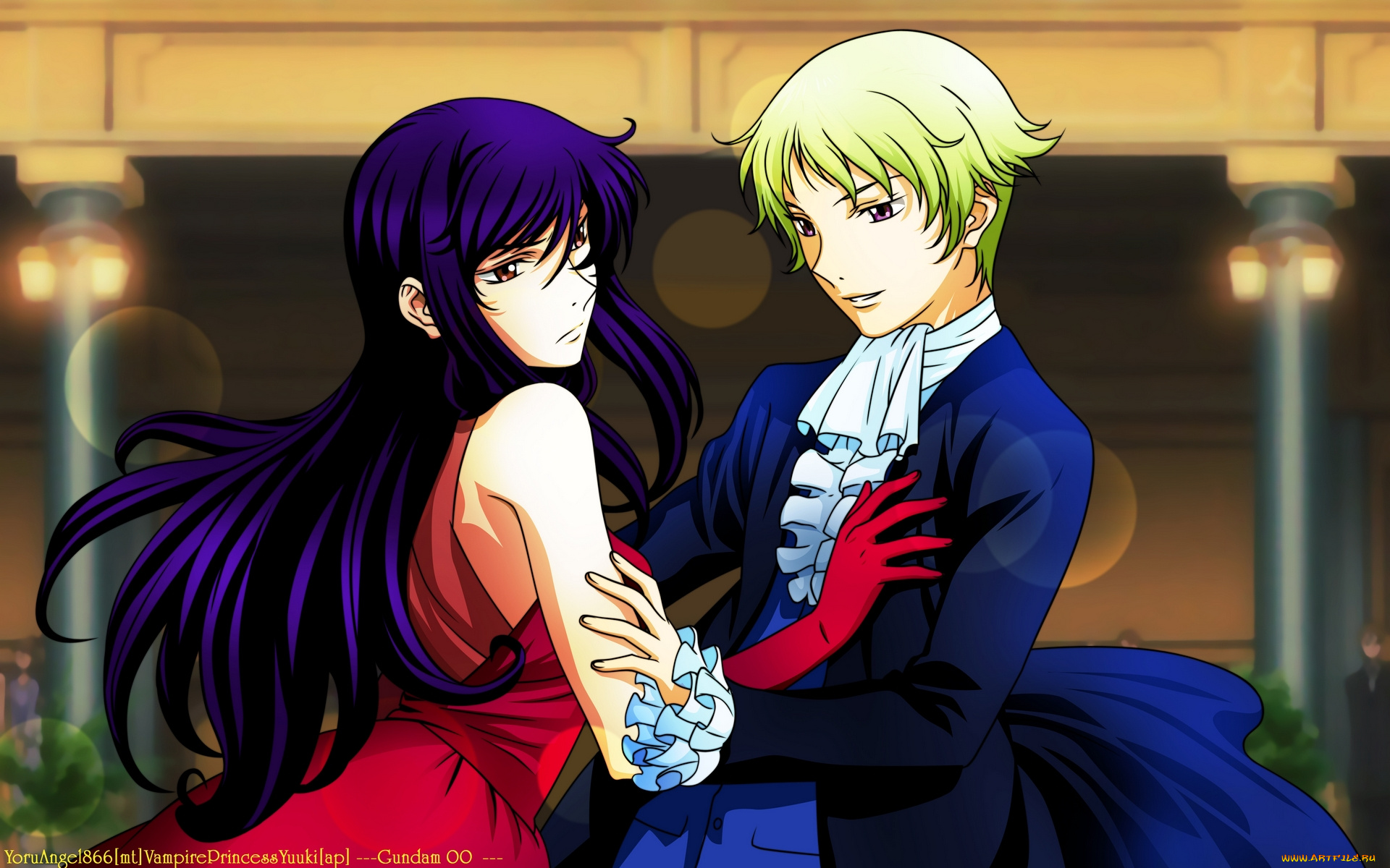 аниме, mobile, suit, gundam, девушка, взгляд, фон