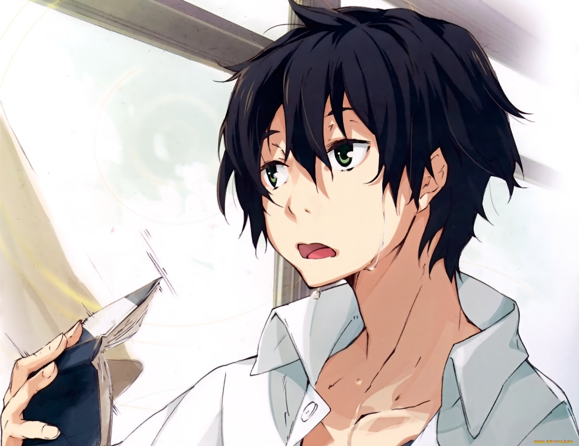 аниме, hyouka, oreki, houtarou