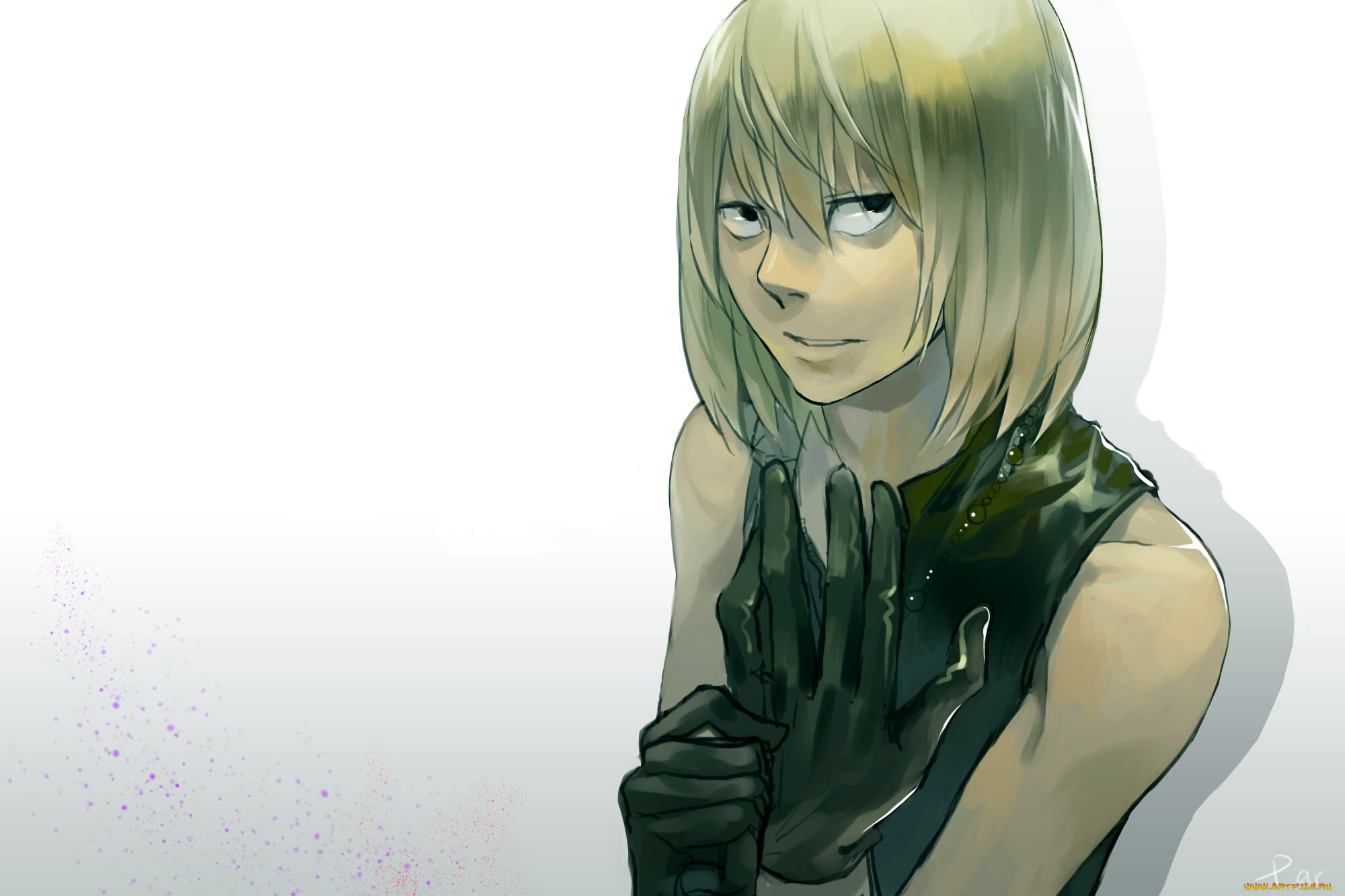 аниме, death, note, mello