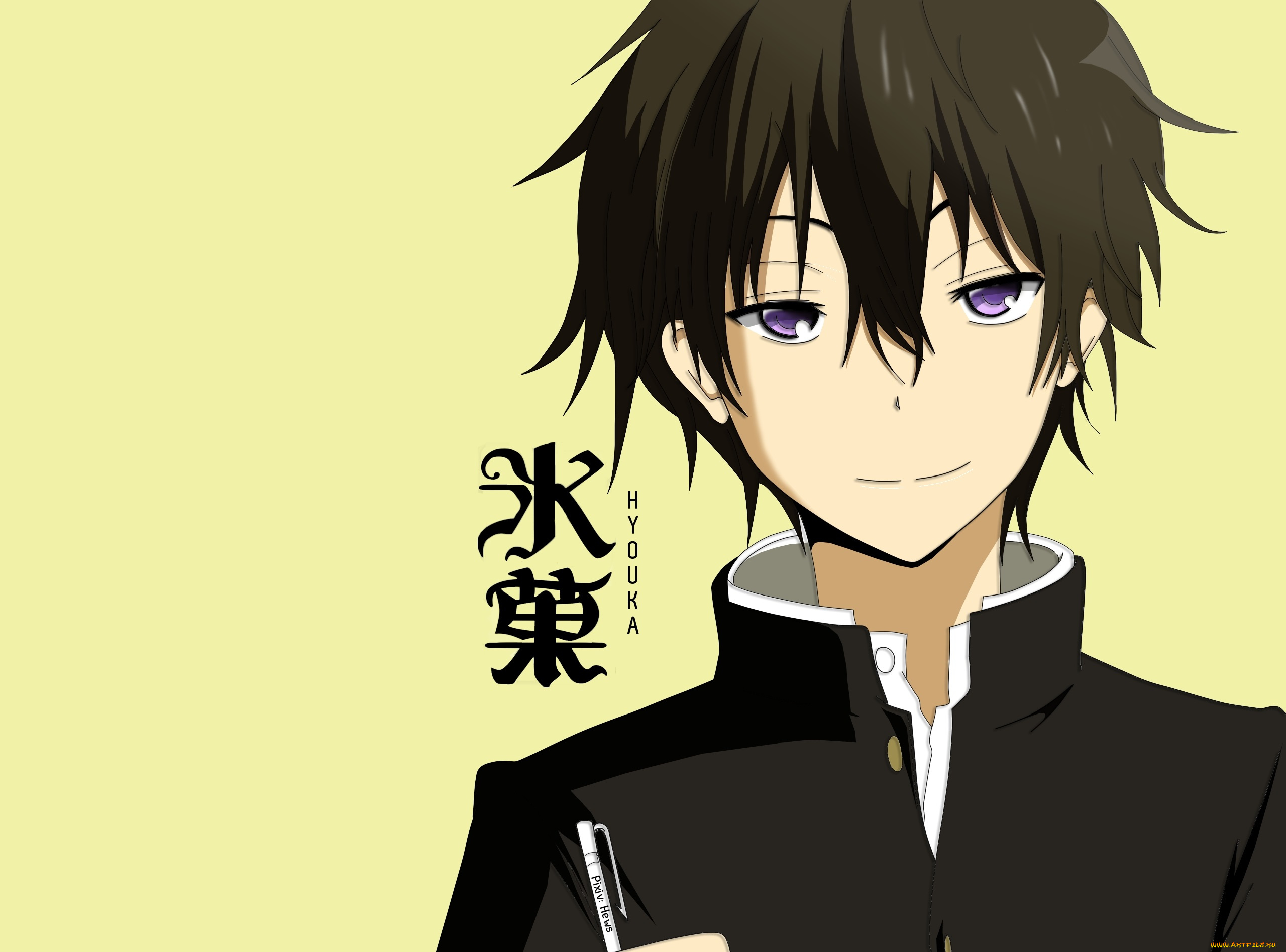 аниме, hyouka, oreki, houtarou