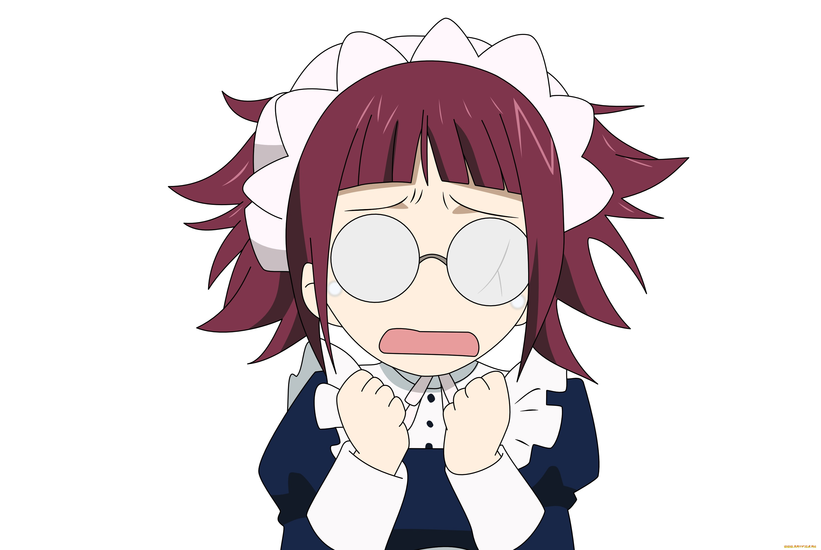 аниме, kuroshitsuji, mey-rin