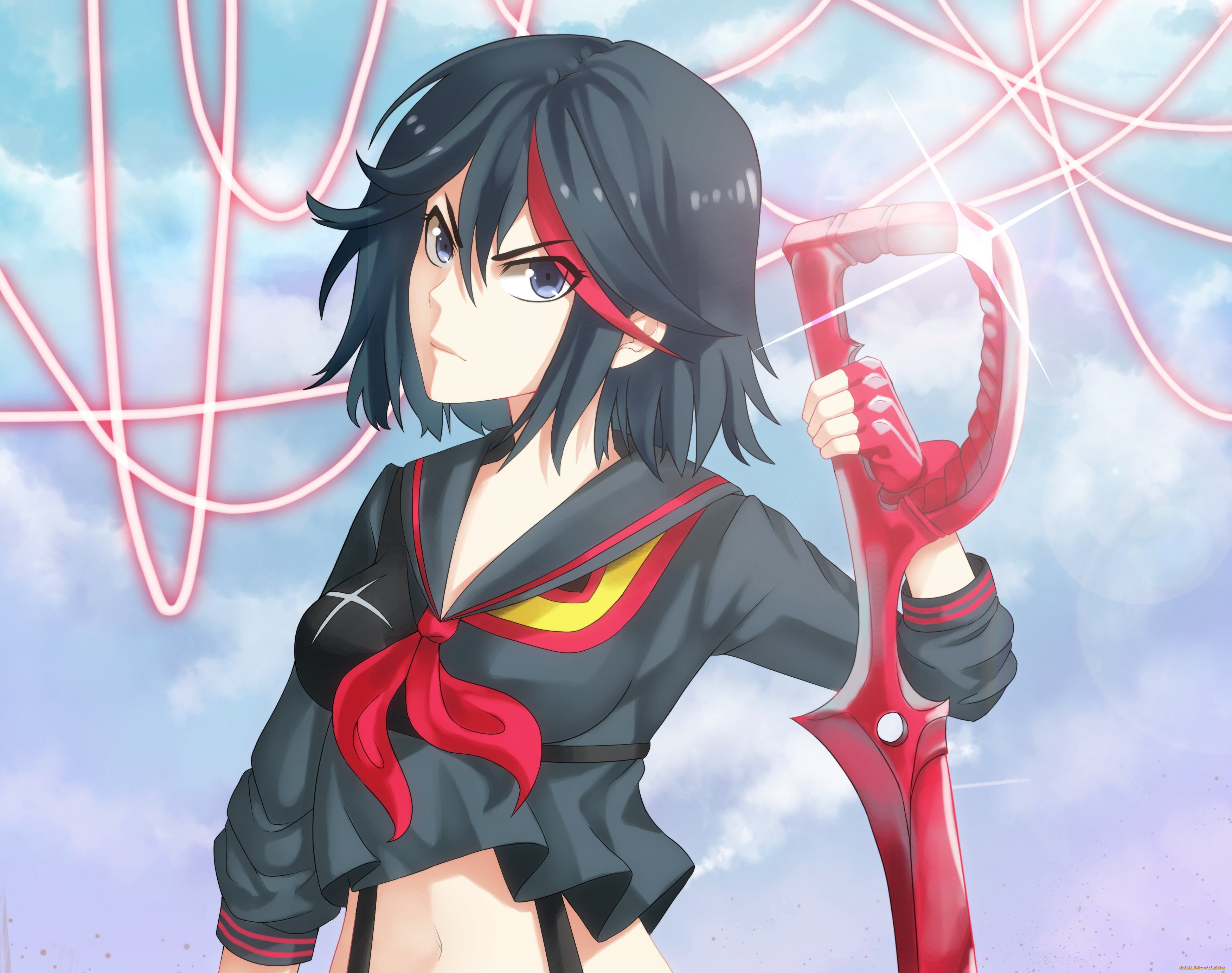 аниме, kill, la, kill, matoi, ryuuko