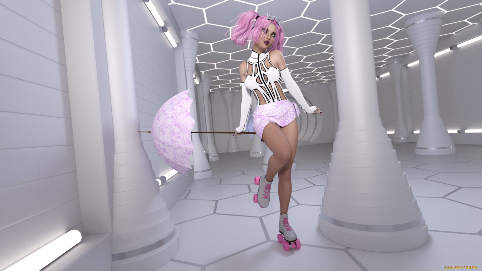 3д, графика, люди, , people, девушка, взгляд, фон