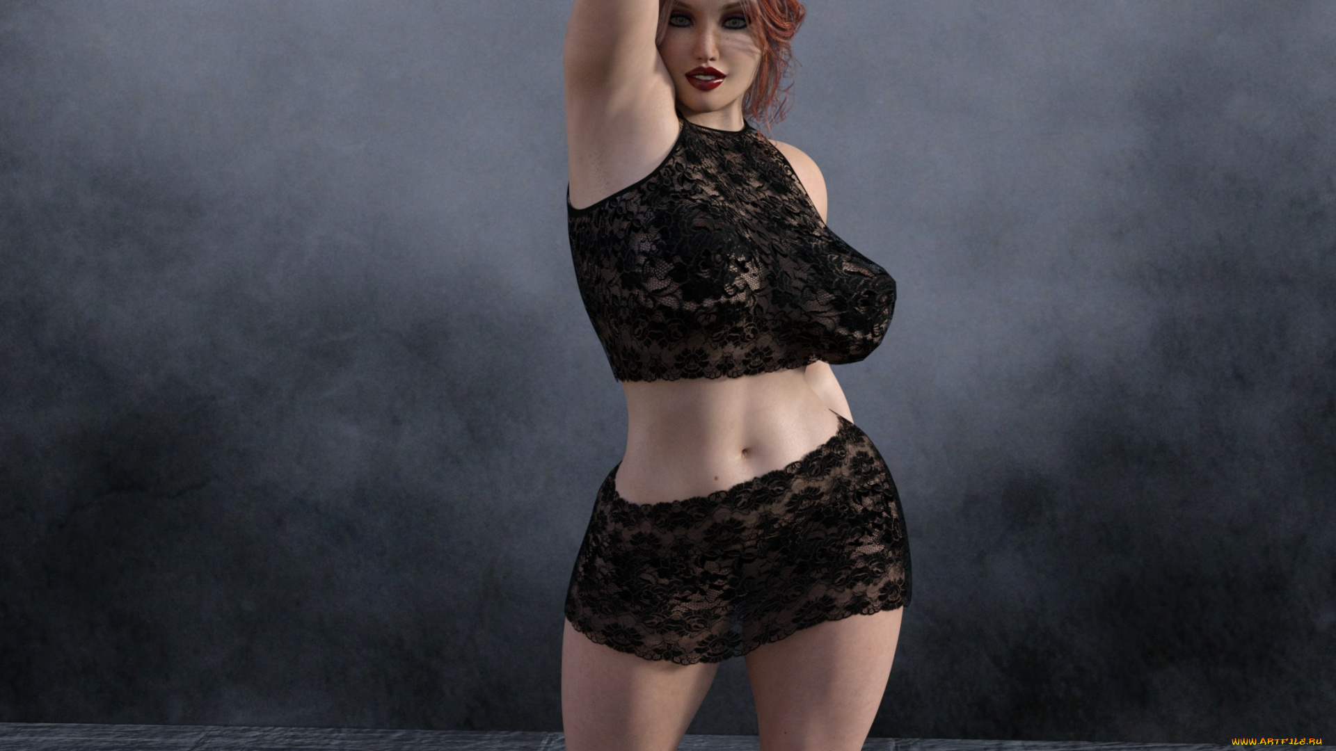 3д, графика, люди, , people, девушка, взгляд, фон