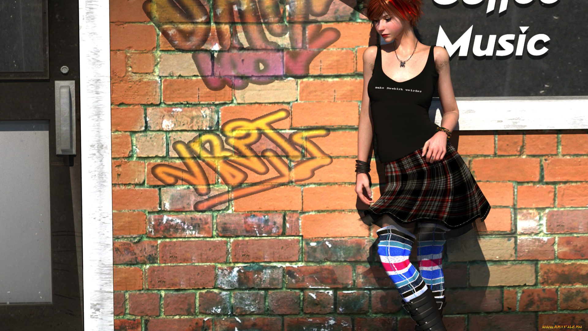 3д, графика, люди, , people, фон, девушка, взгляд