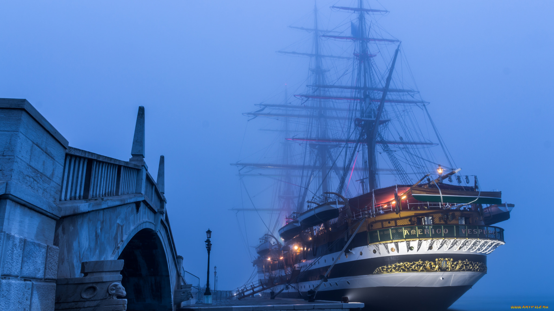 amerigo, vespucci, корабли, парусники, мачты, паруса