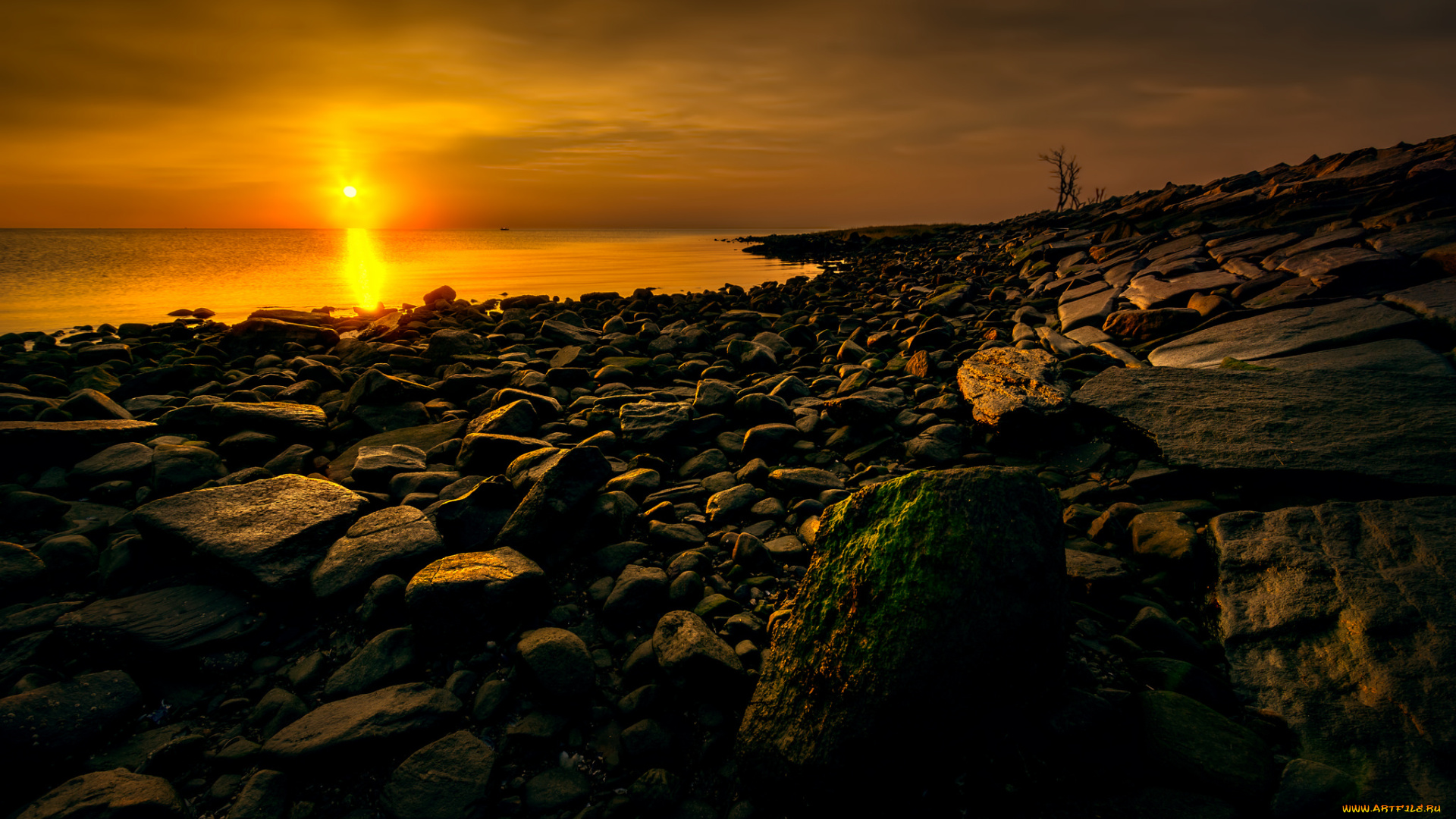 природа, восходы, закаты, простор