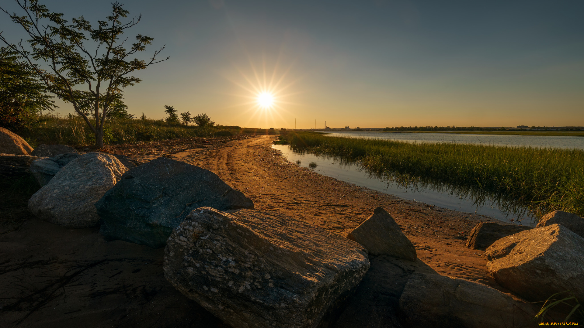 природа, восходы, закаты, простор
