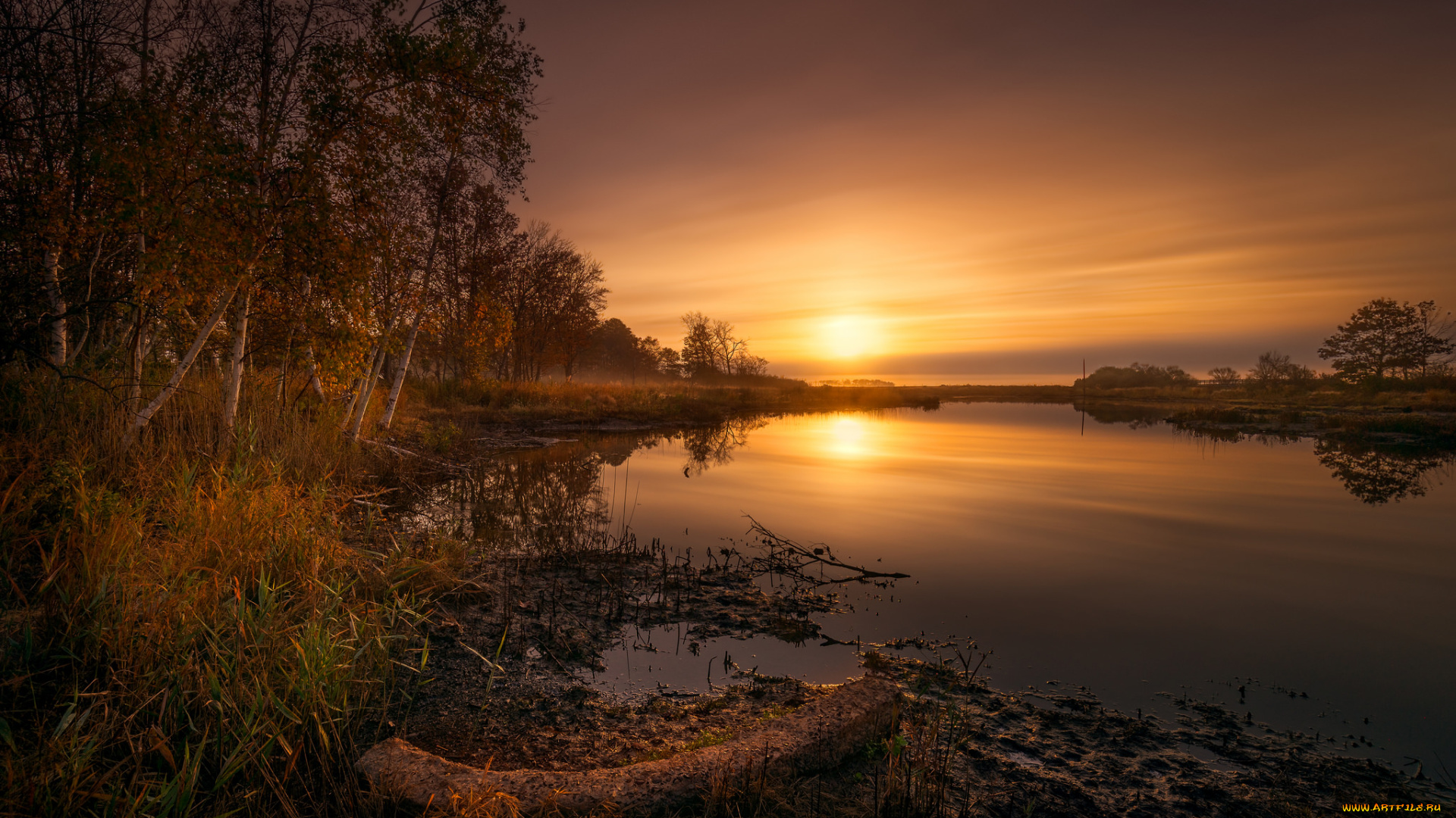 природа, восходы, закаты, простор