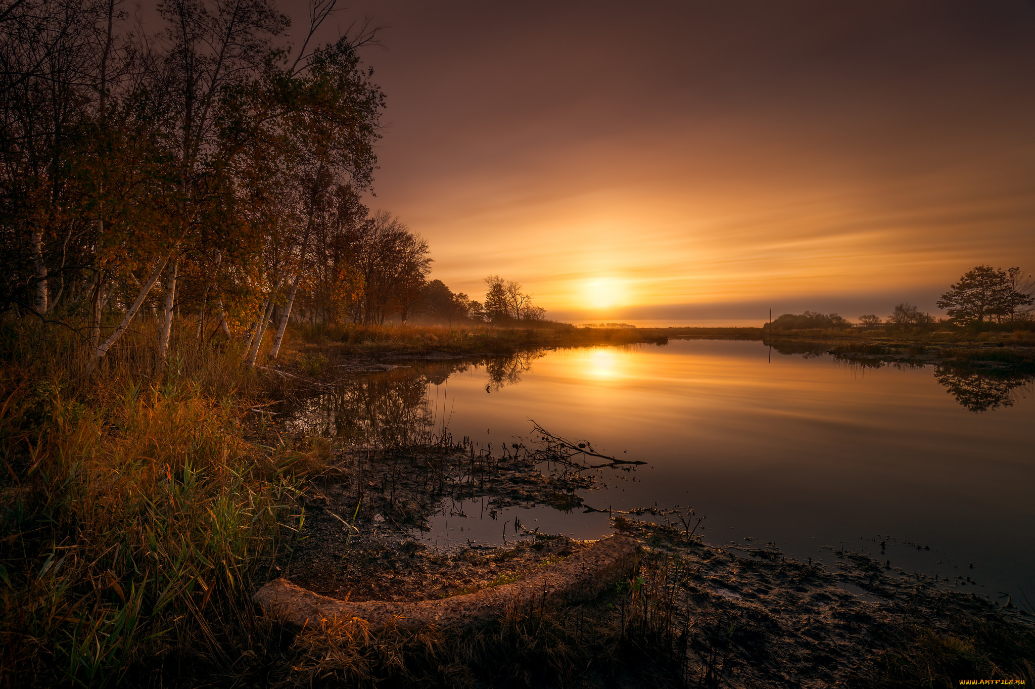 природа, восходы, закаты, простор