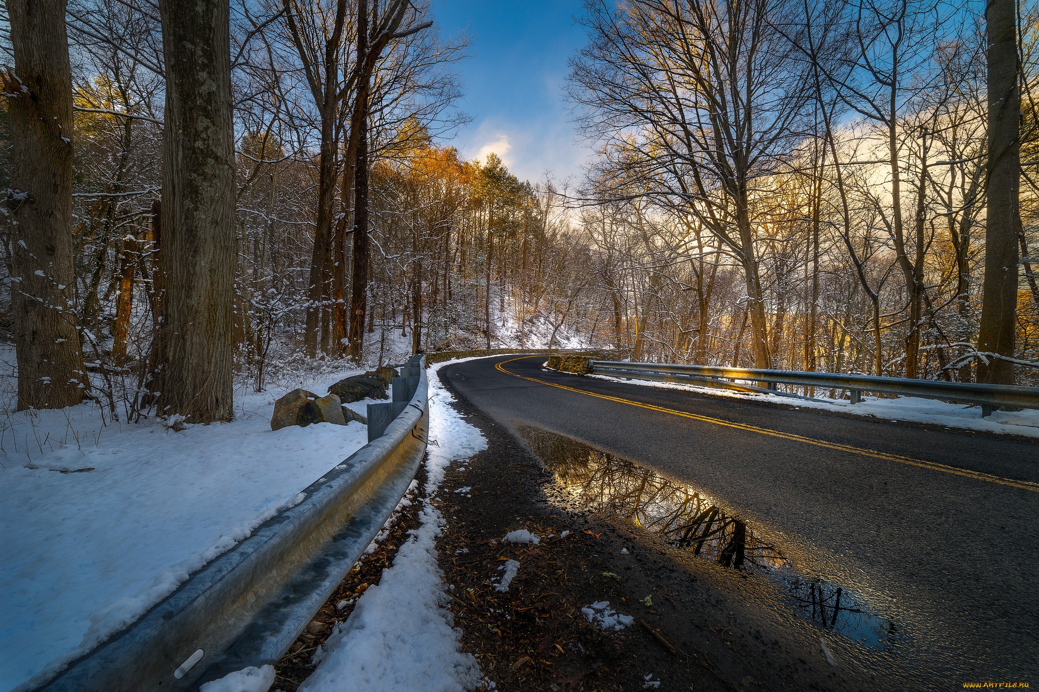 природа, дороги, простор