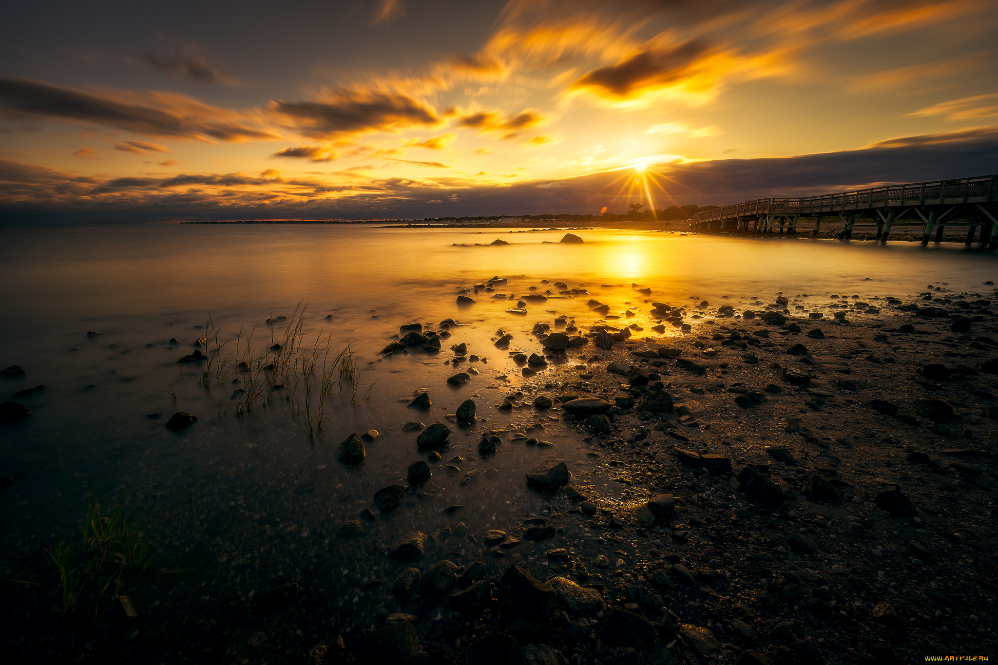 природа, восходы, закаты, простор