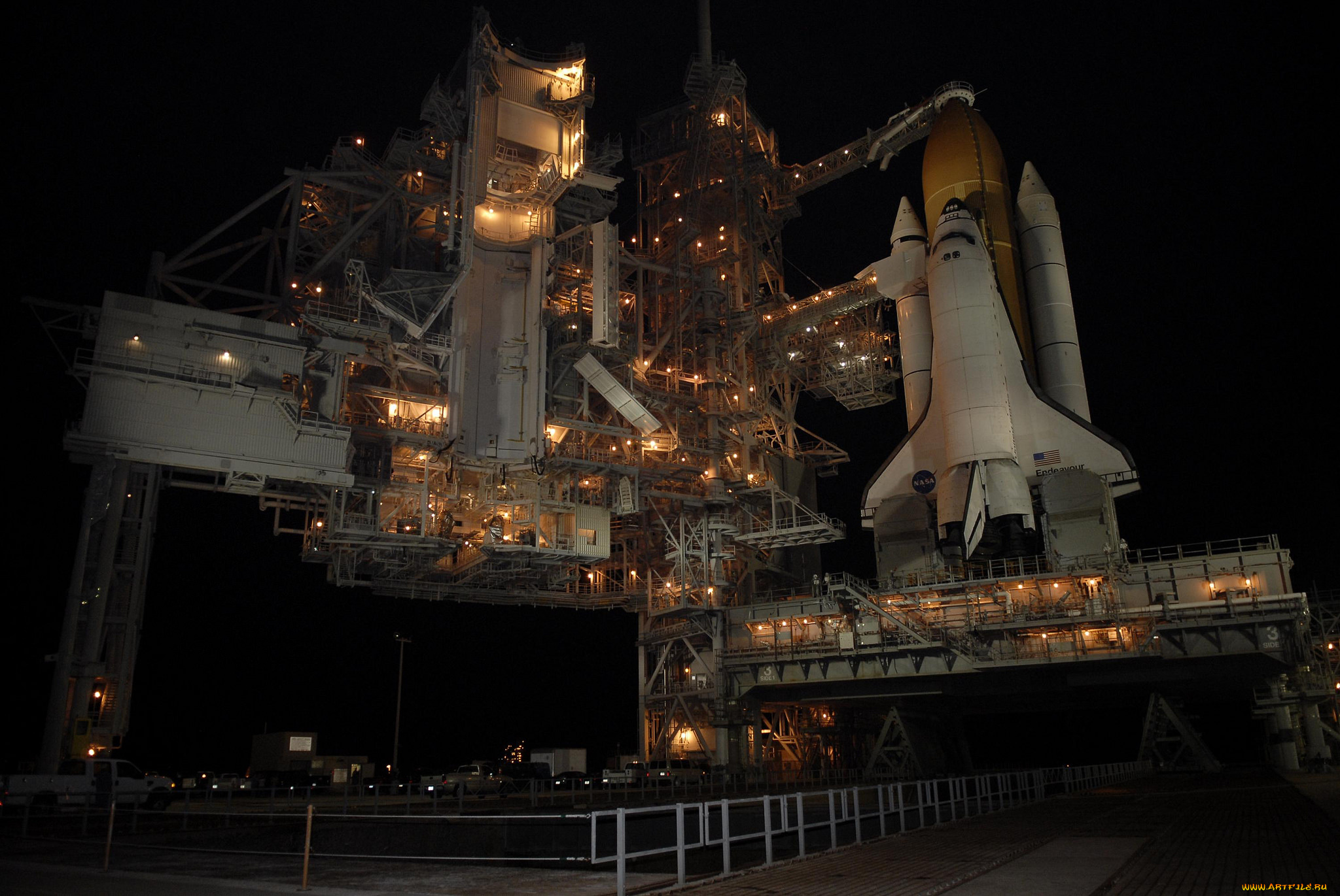 space, shuttle, endeavour, космос, космодромы, стартовые, площадки, шаттл