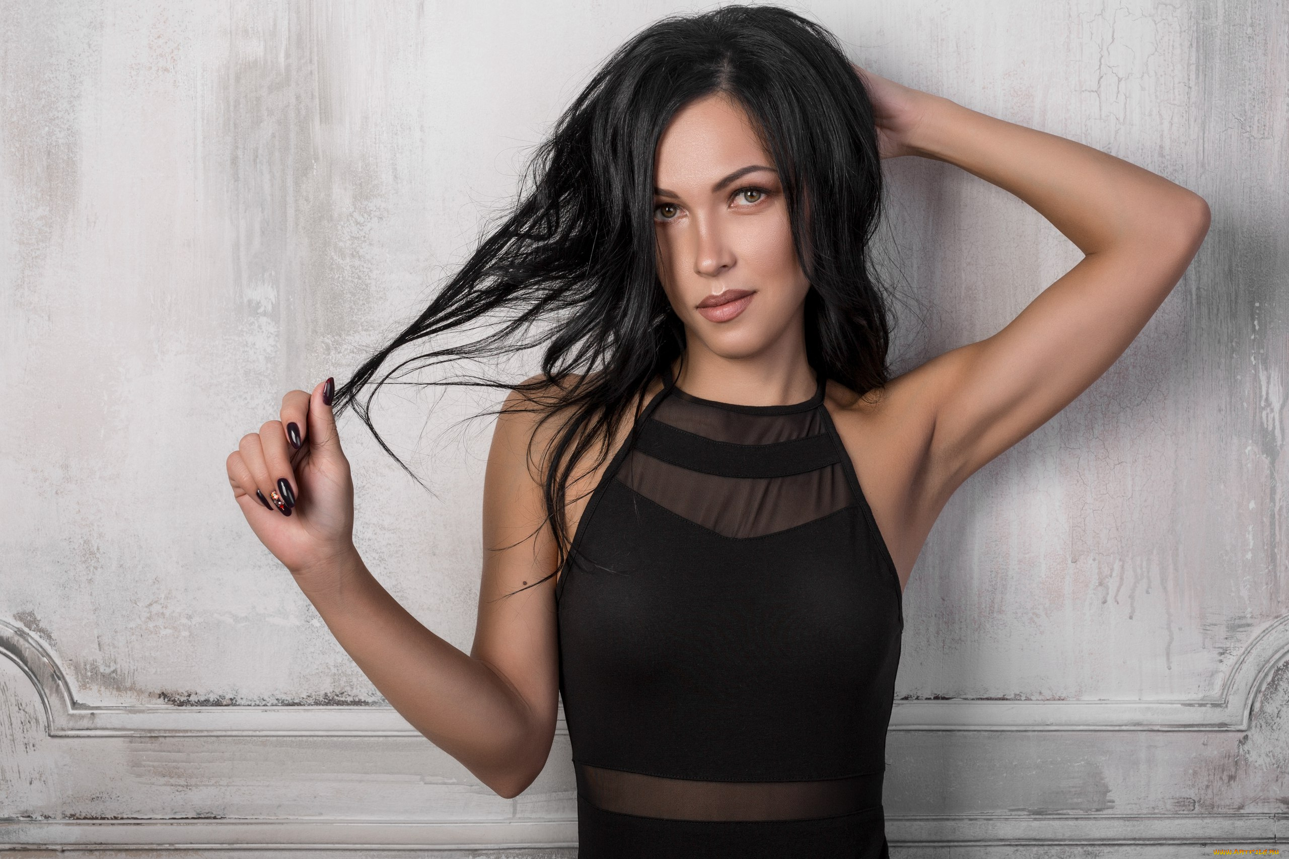 девушка, девушки, -unsort, , брюнетки, темноволосые, брюнетка