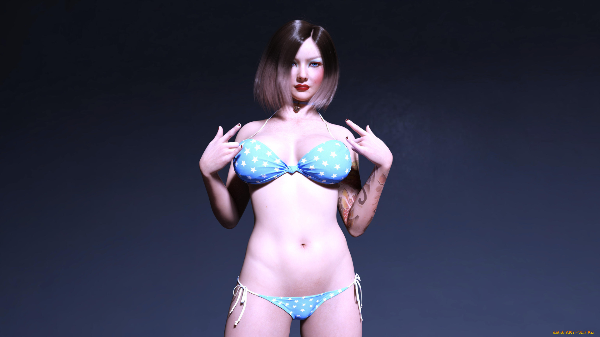 3д, графика, люди, , people, взгляд, девушка, фон