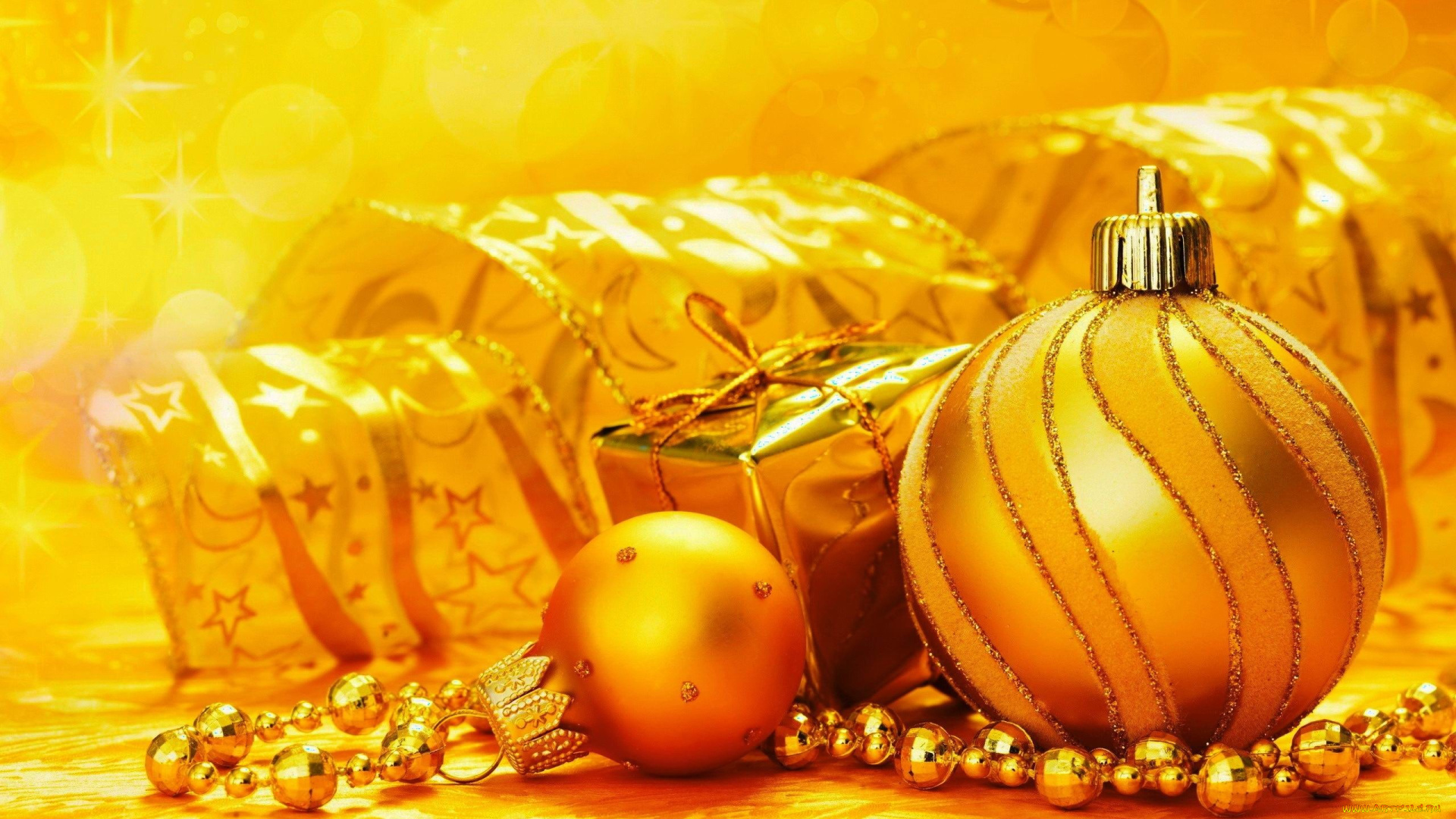 праздничные, -, разное, , новый, год, праздник, подарки, золотое, украшение, с, новым, годом, золотые, шарики, рождество