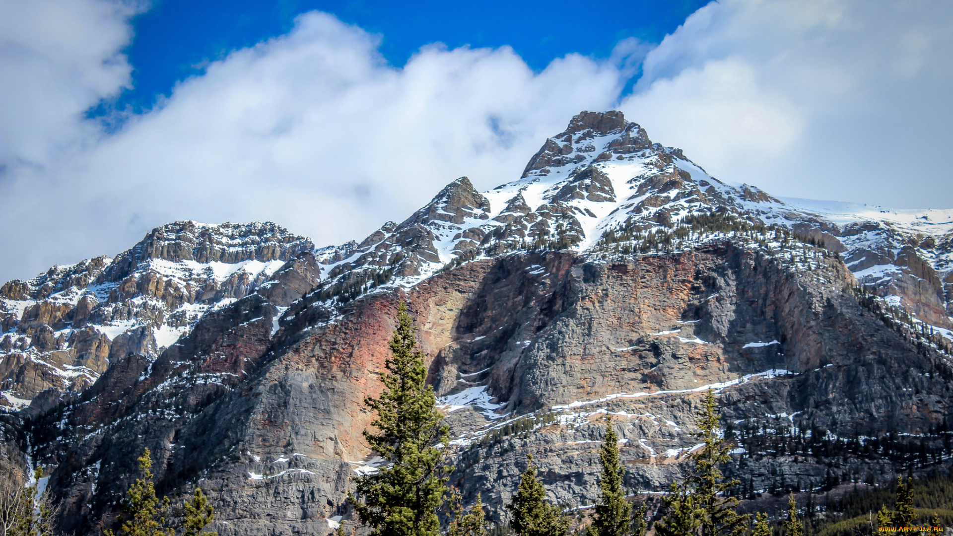 природа, горы, простор