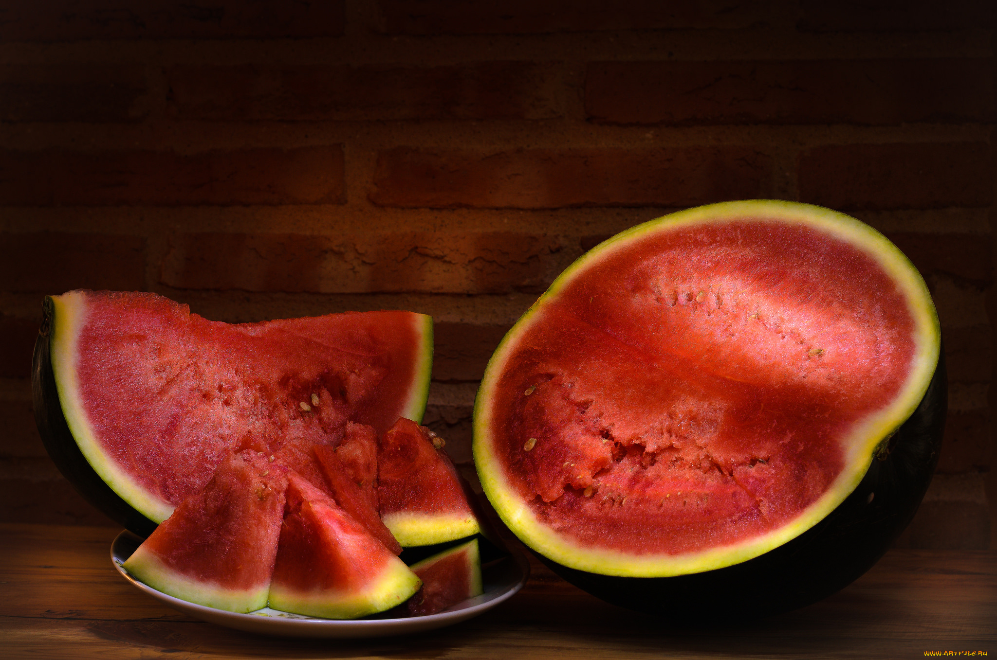 еда, арбуз, снедь