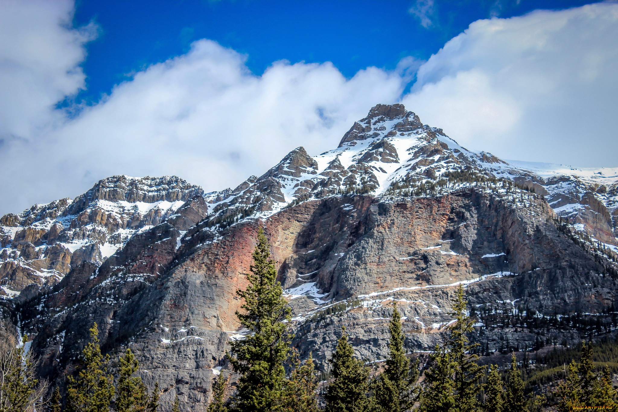 природа, горы, простор