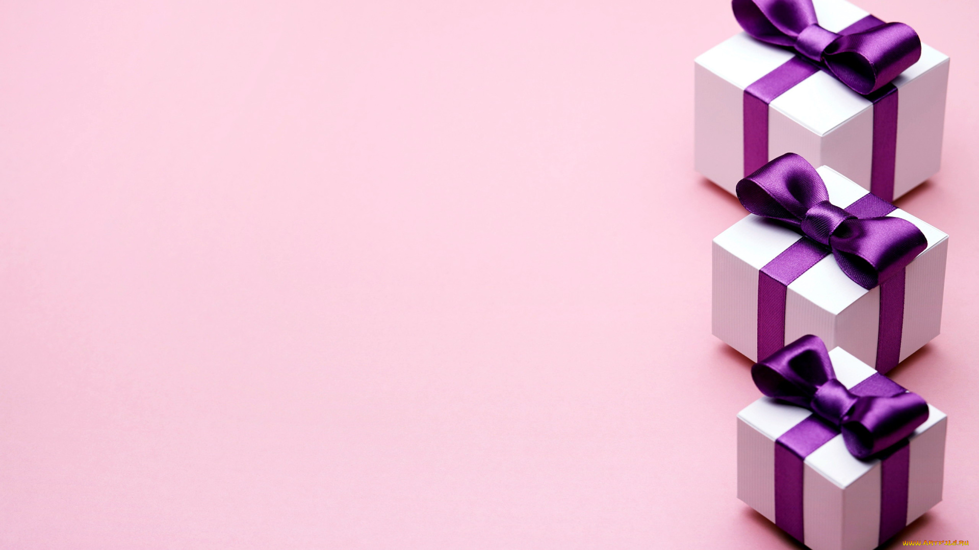 праздничные, подарки, и, коробочки, коробки, подарки, банты, лента