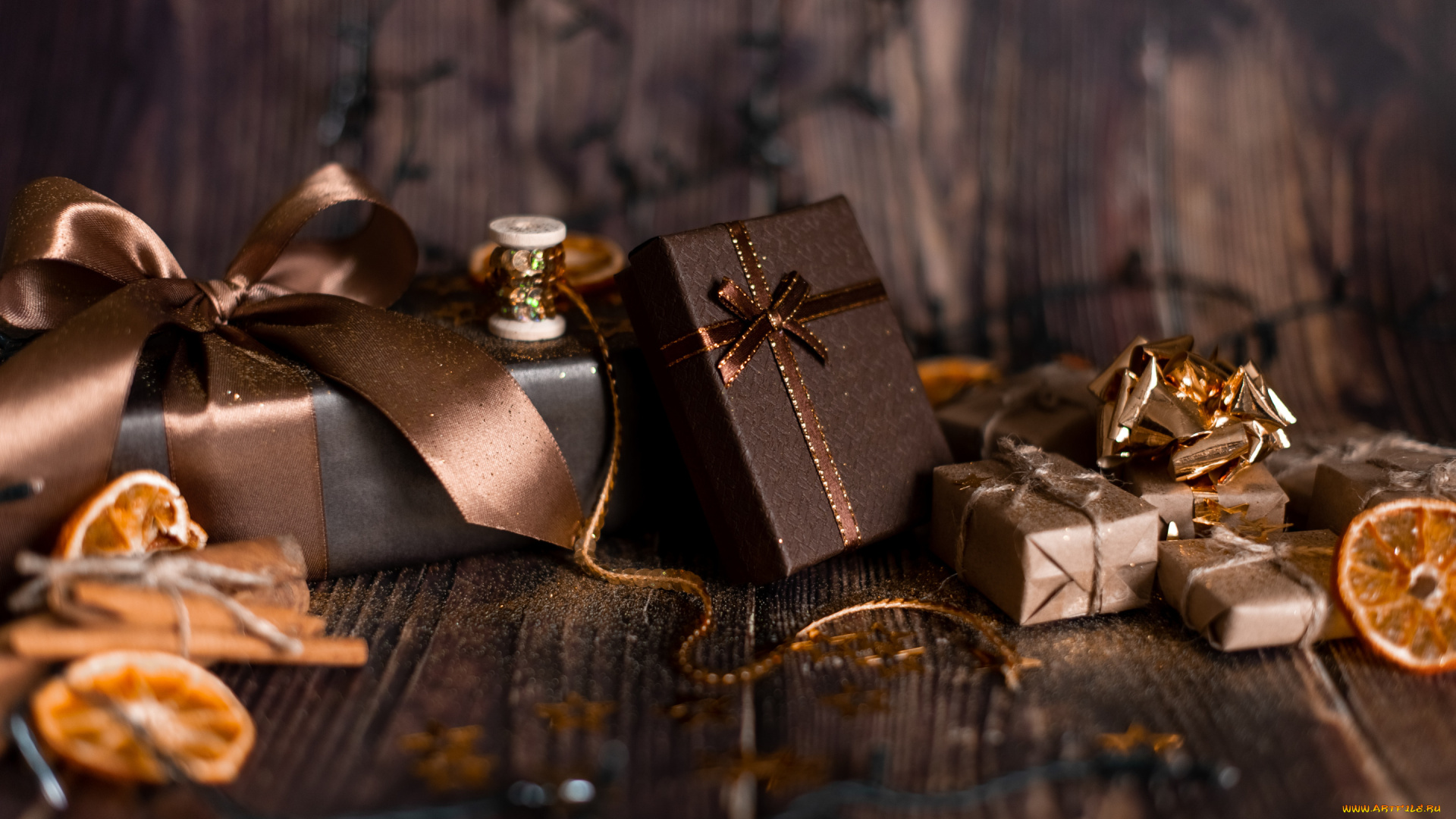 праздничные, подарки, и, коробочки, лента, коробки, подарки, банты