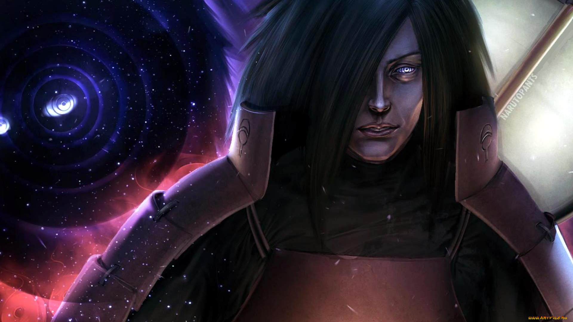 аниме, naruto, учиха, мадара, доспехи