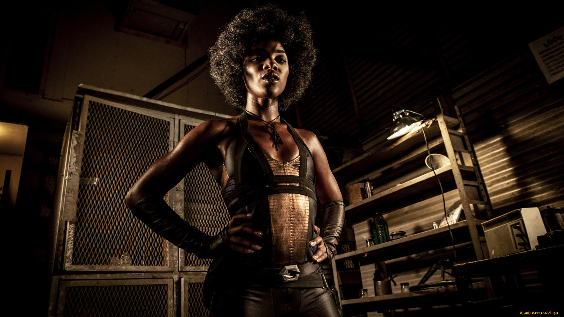 ana, foxxx, девушки, ana, foxxx, cosplay, мулатка, темнокожая, чернокожая, девушка, модель, брюнетка, красотка, поза, флирт, стройная, сексуальная, фигура