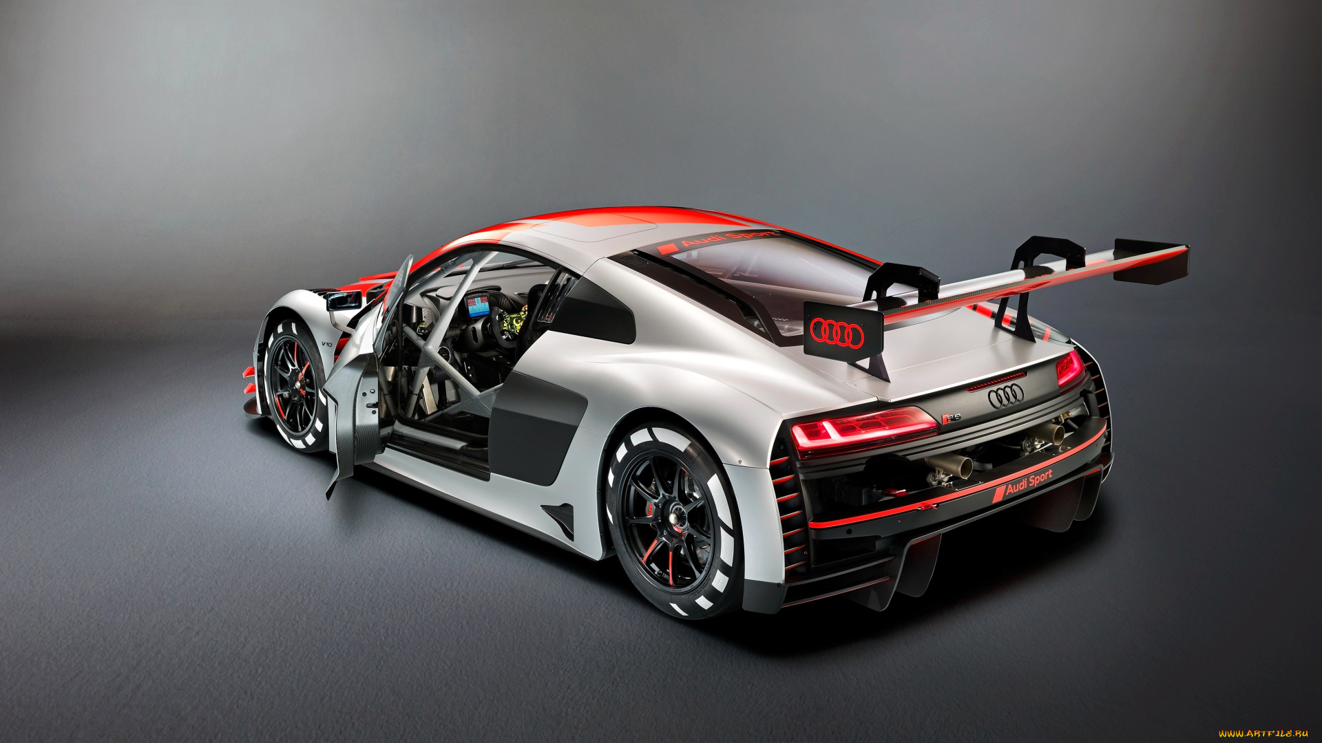 audi, r8, lms, автомобили, 3д, белый