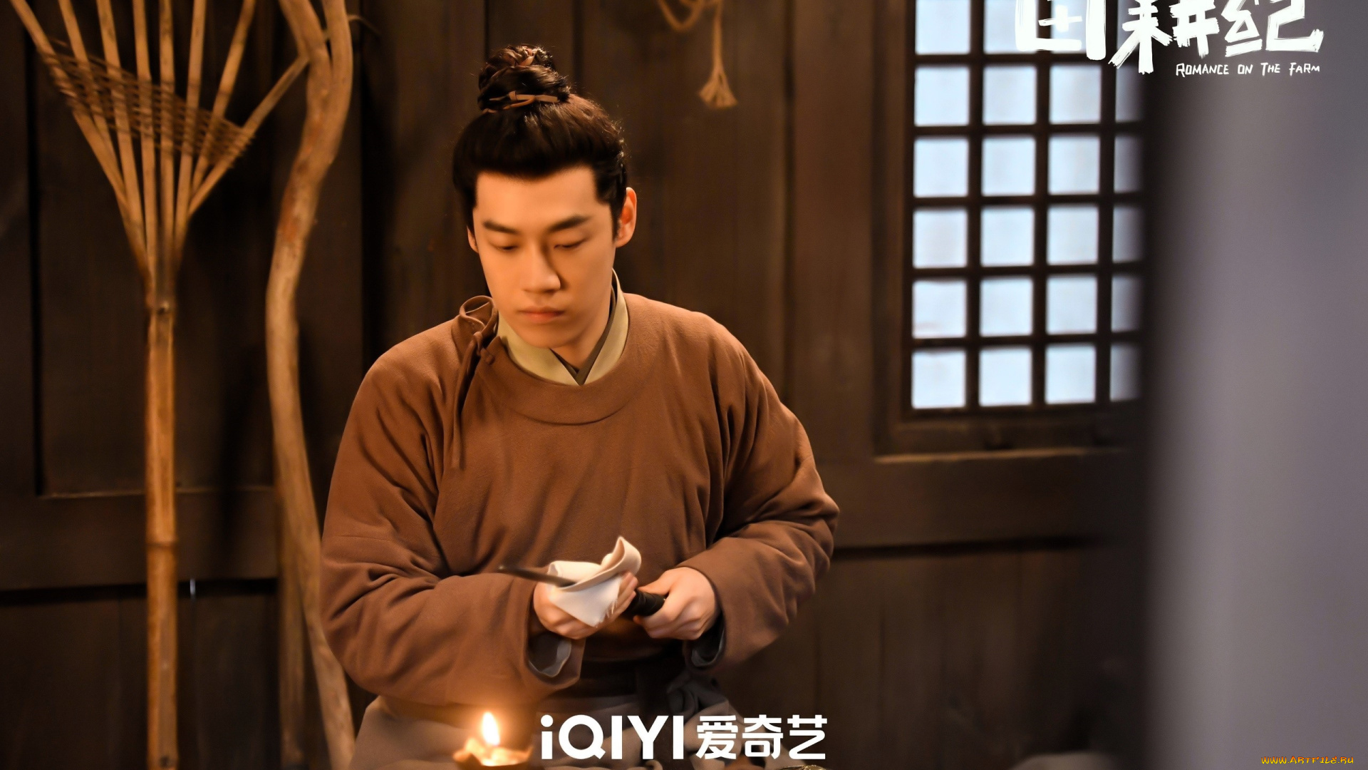 кино, фильмы, romance, on, the, farm, парень, нож, грабли