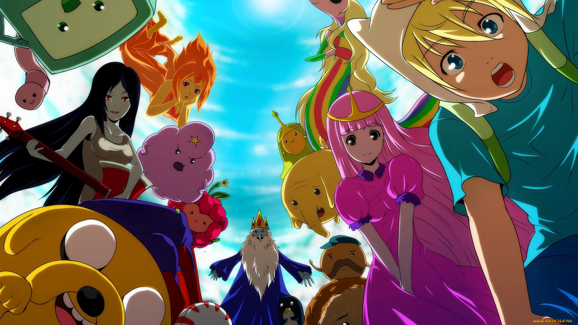 мультфильмы, adventure, time, существа, персонажи