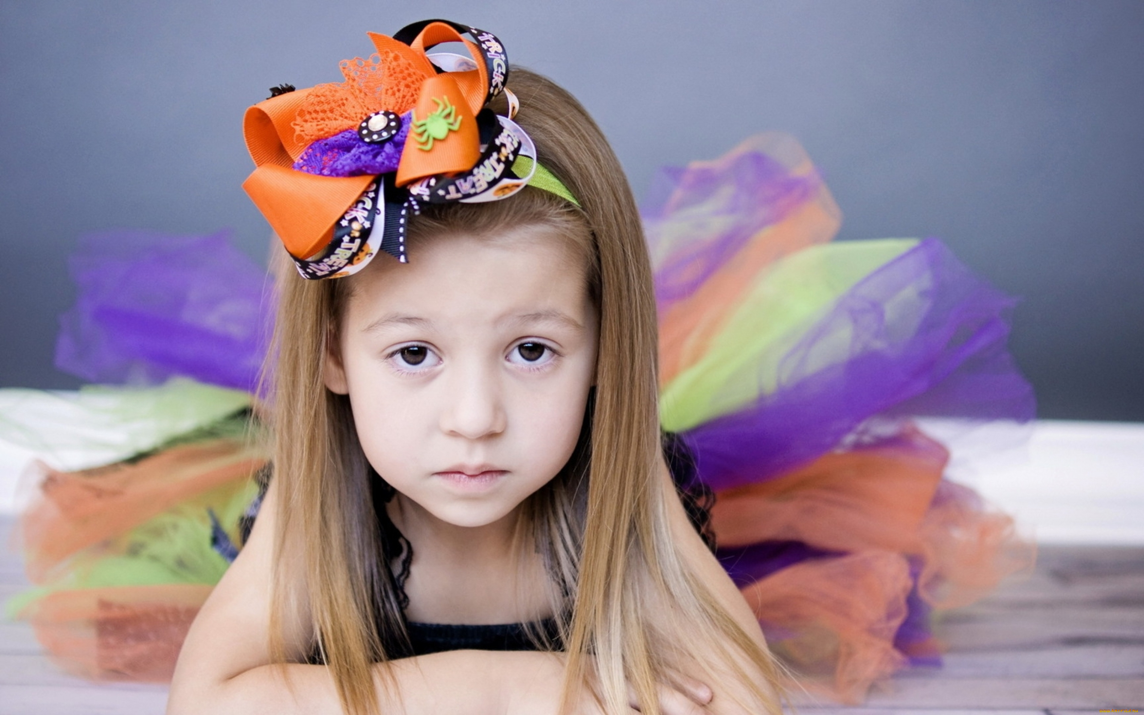 разное, дети, девочка, лицо, бант