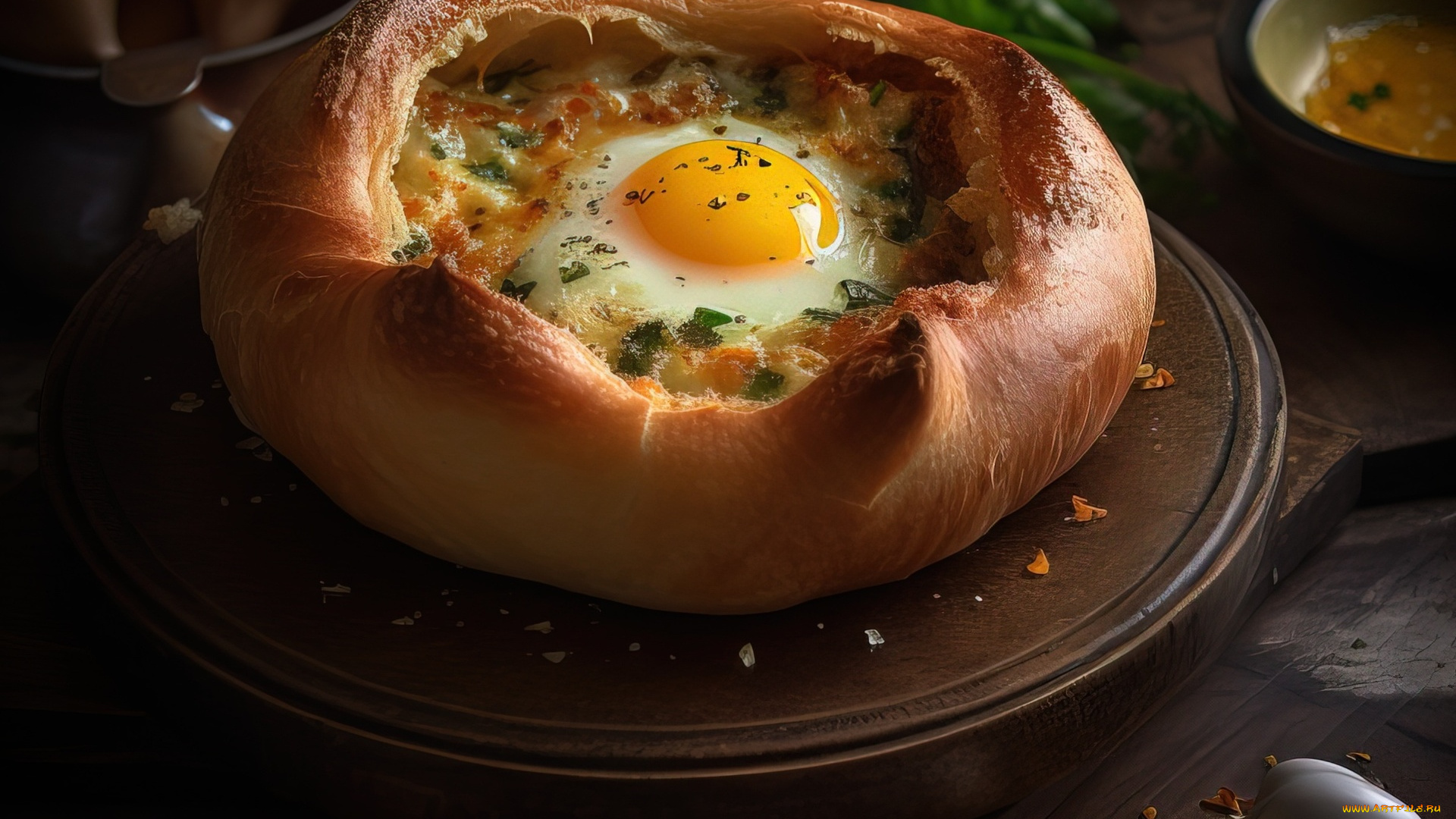 еда, яичные, блюда, глазунья