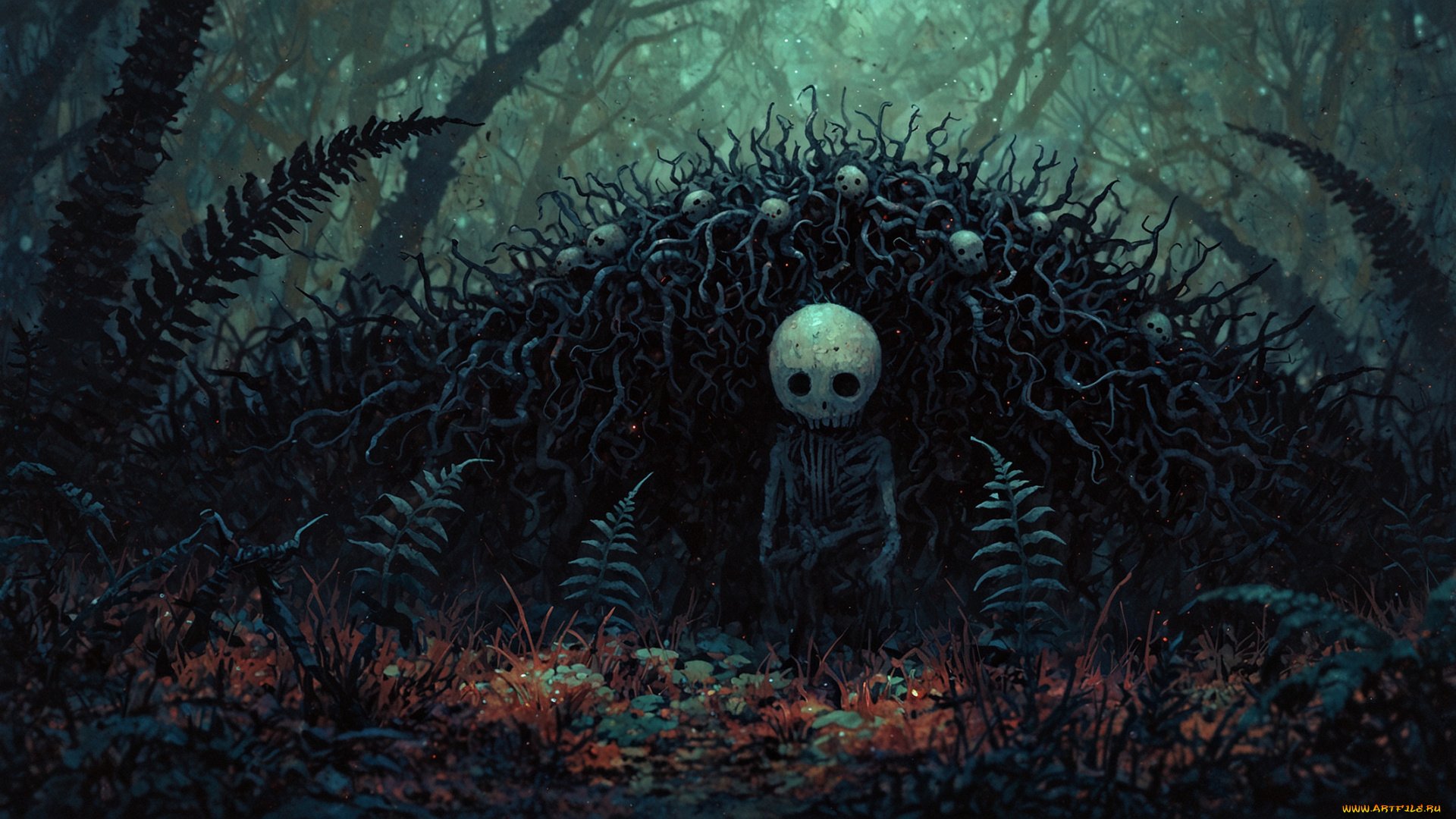 фэнтези, нежить, нейросети, графика, нейроарт, ai, art, нейронные, сети, рисунки, нейро, искусство, нейрографика, graphics, neuroart, neural, networks, drawings, neuro, neurography