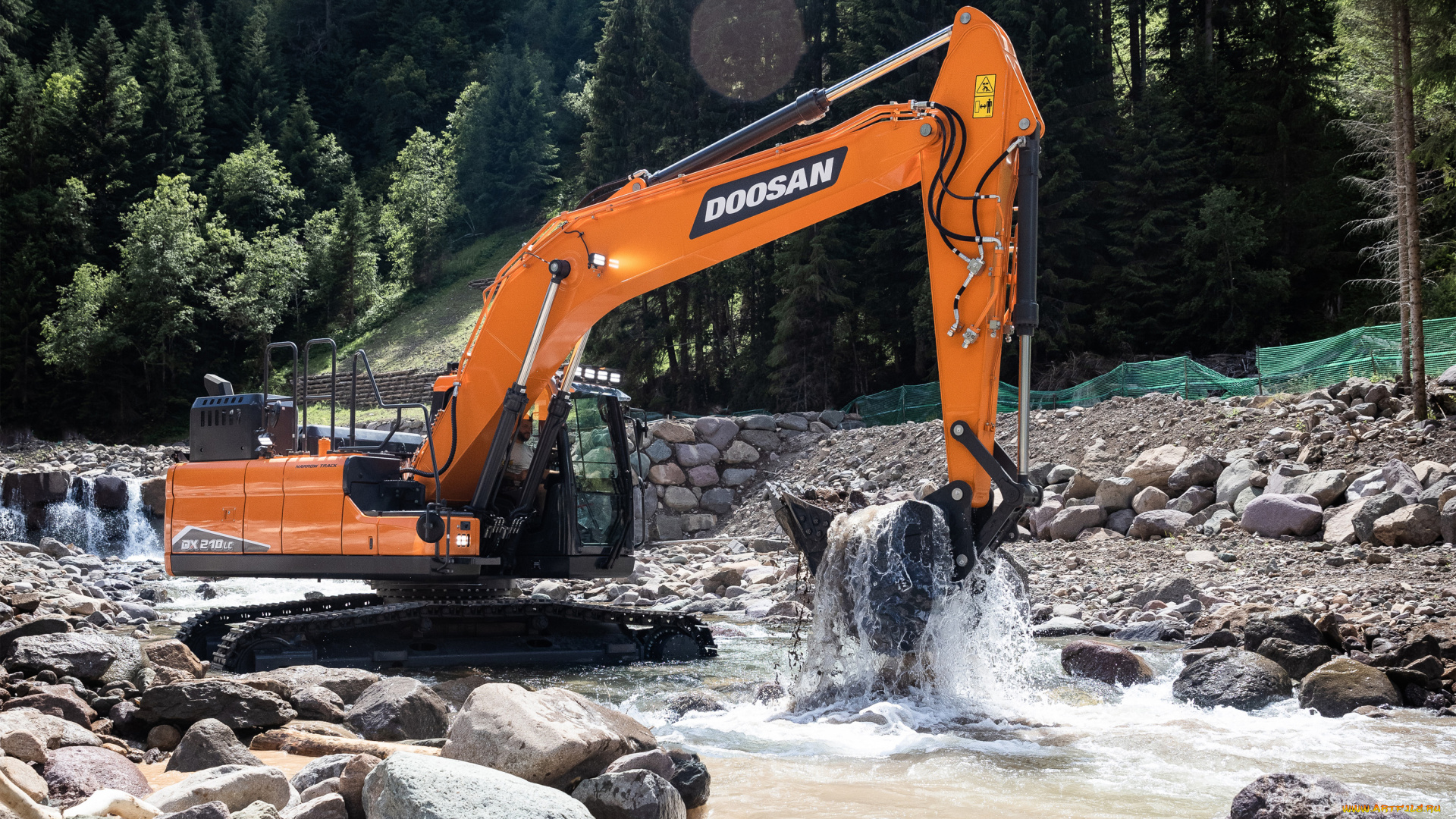 техника, экскаваторы, doosan