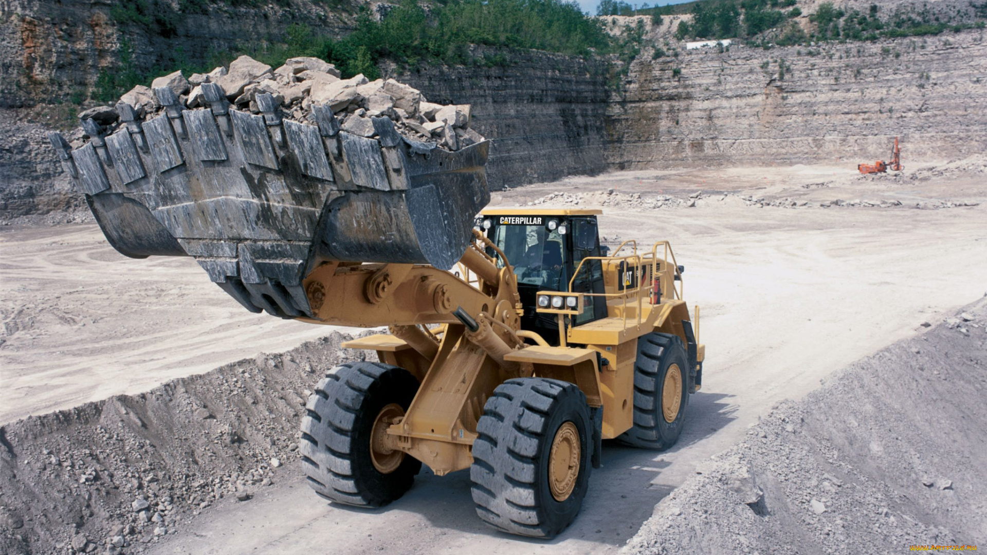 техника, фронтальные, погрузчики, cat