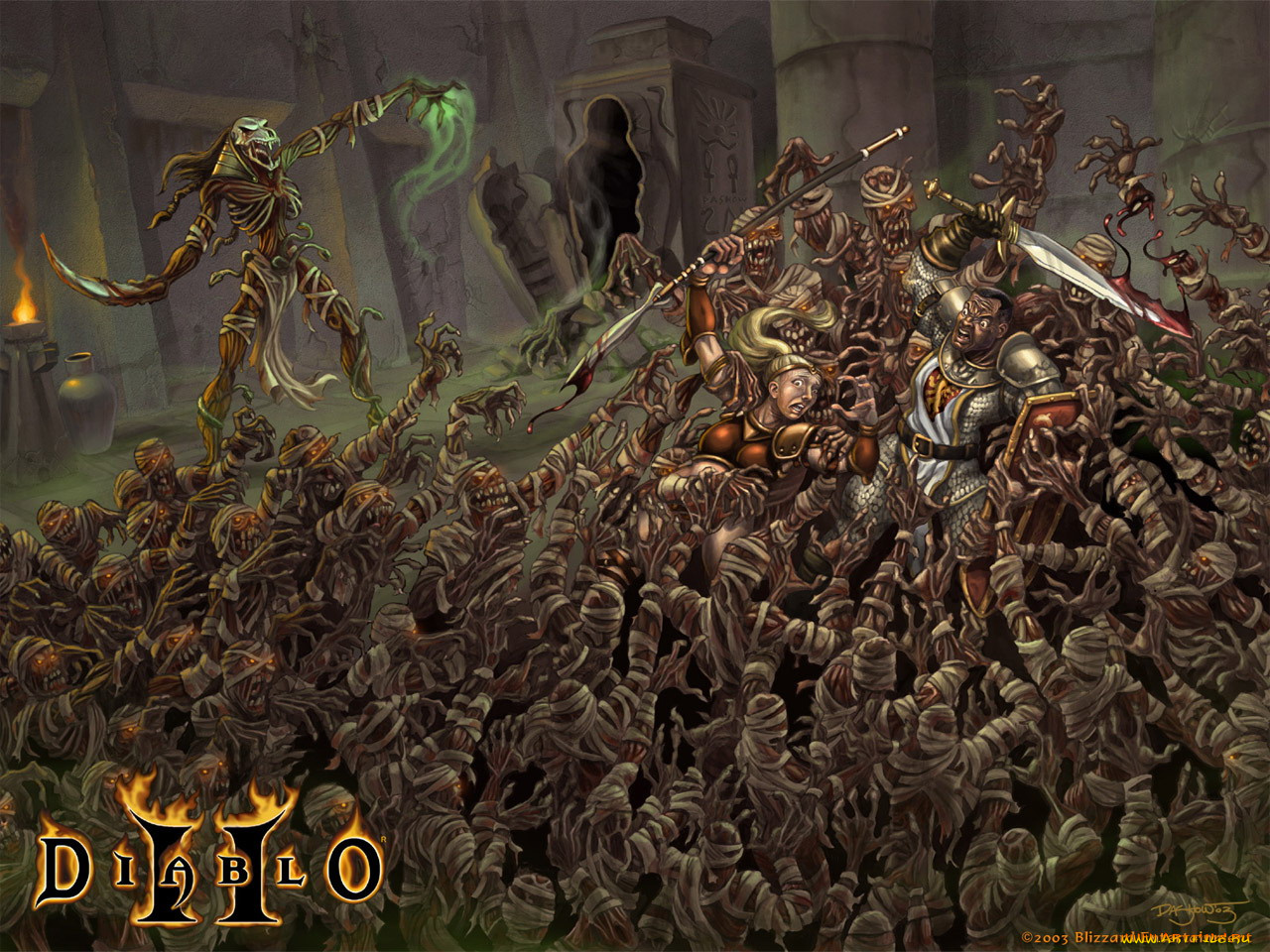 видео, игры, diablo, ii