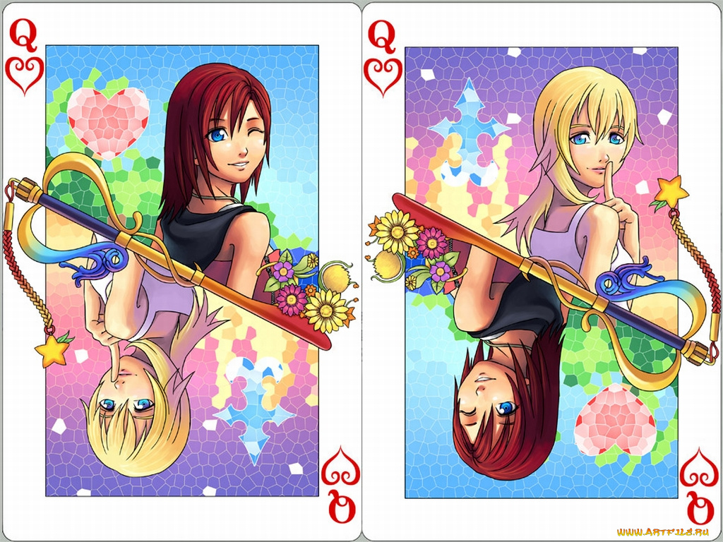 аниме, kingdom, hearts