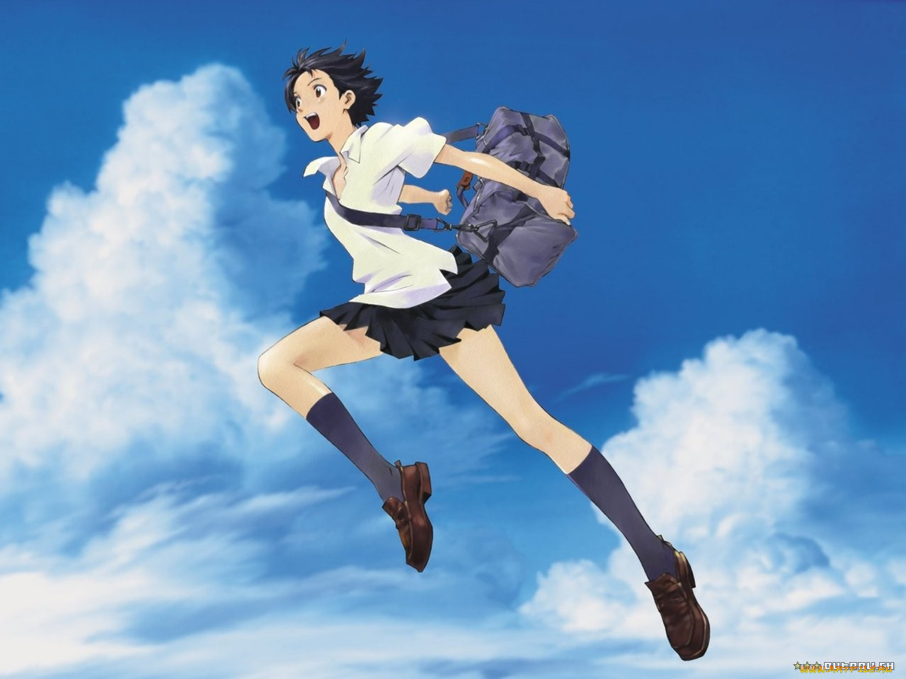 аниме, girl, who, cut, time