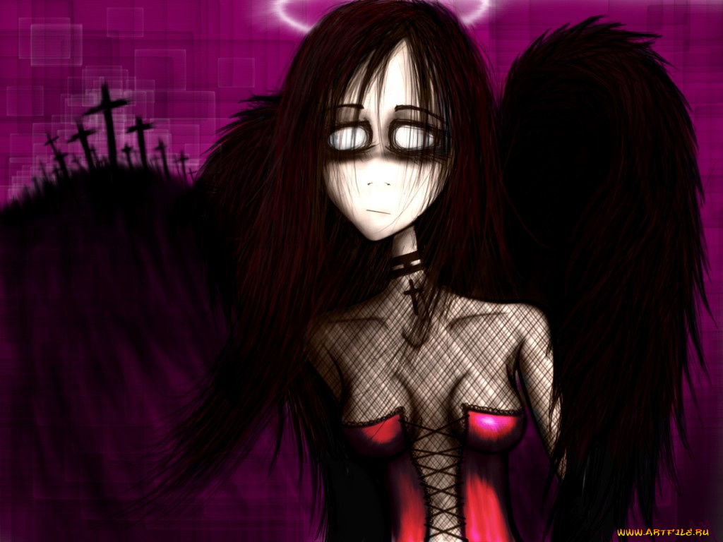 аниме, angels, demons